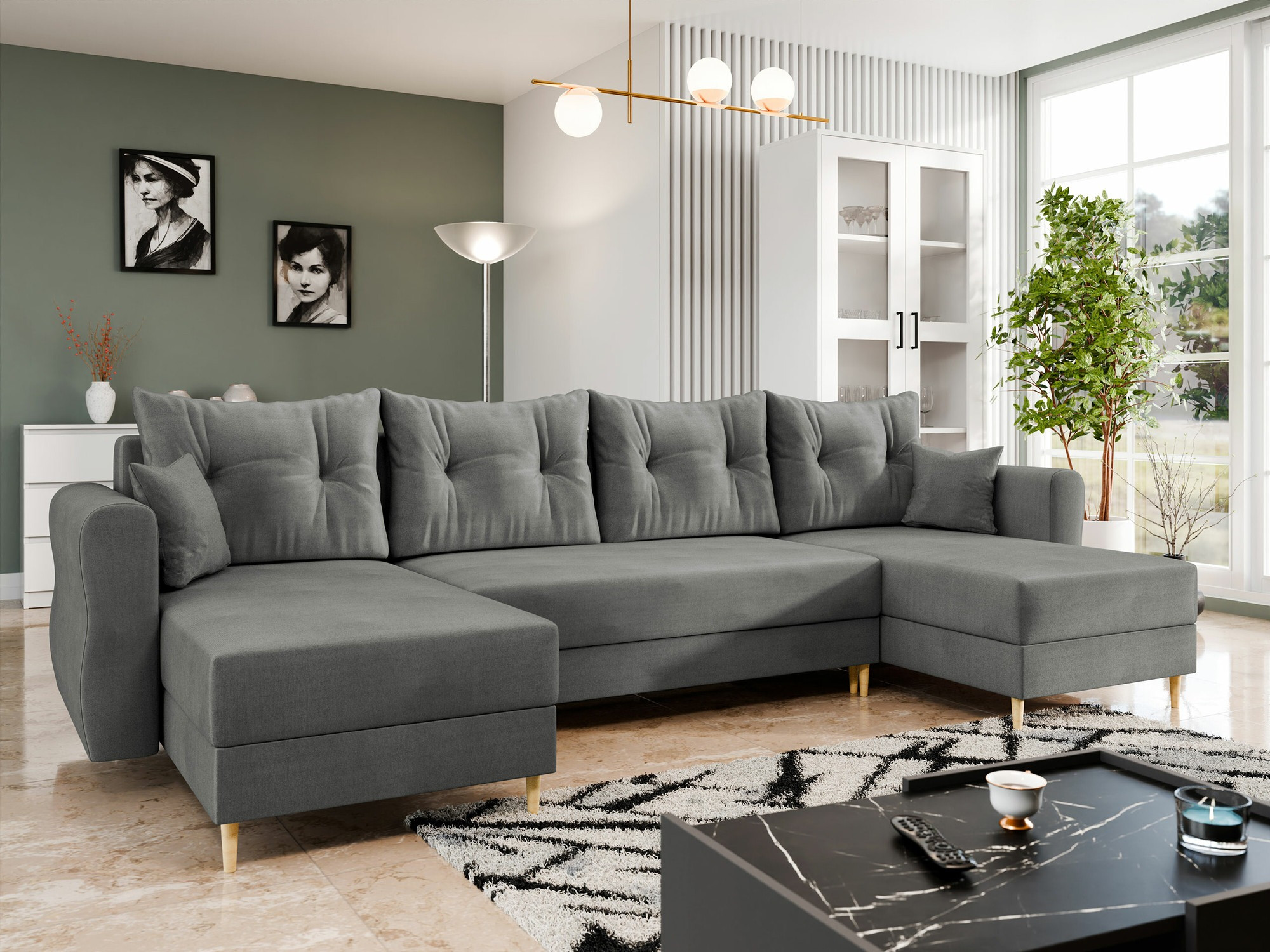 Corner sofa Veldala 103 (Manila 16)