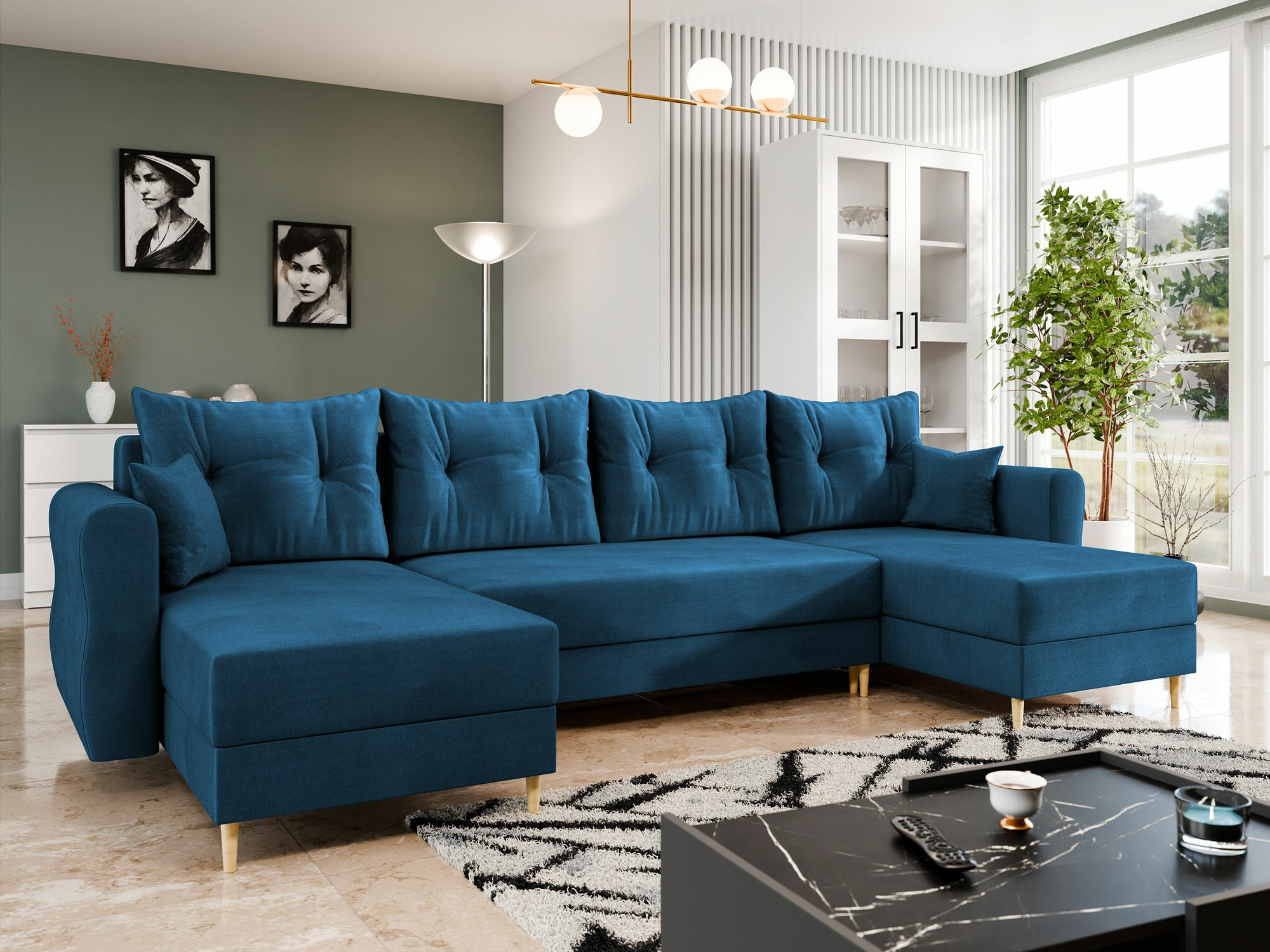 Corner sofa Veldala 103 (Manila 26)