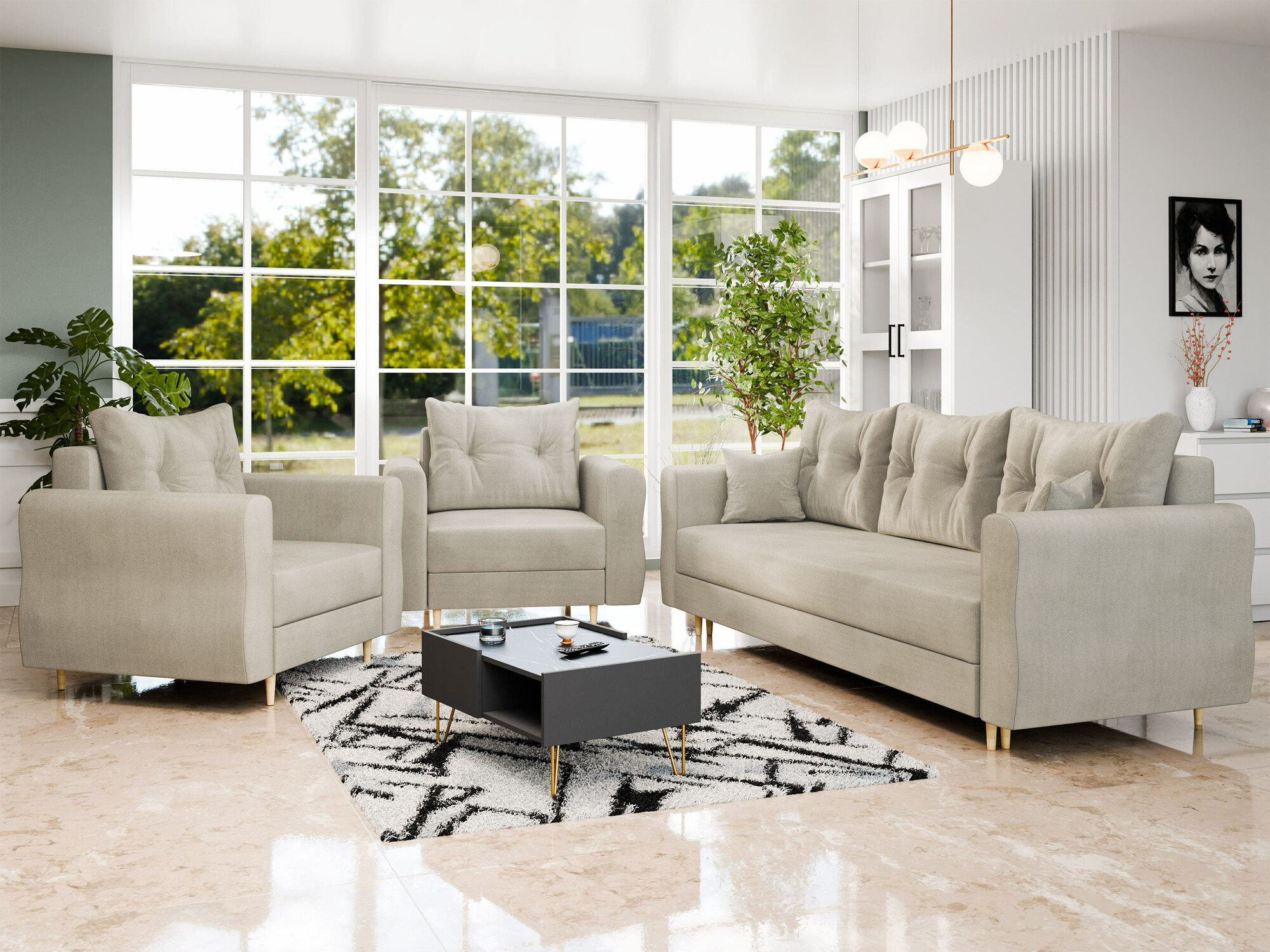 Sofa bed Veldala 101 (Manila 02)