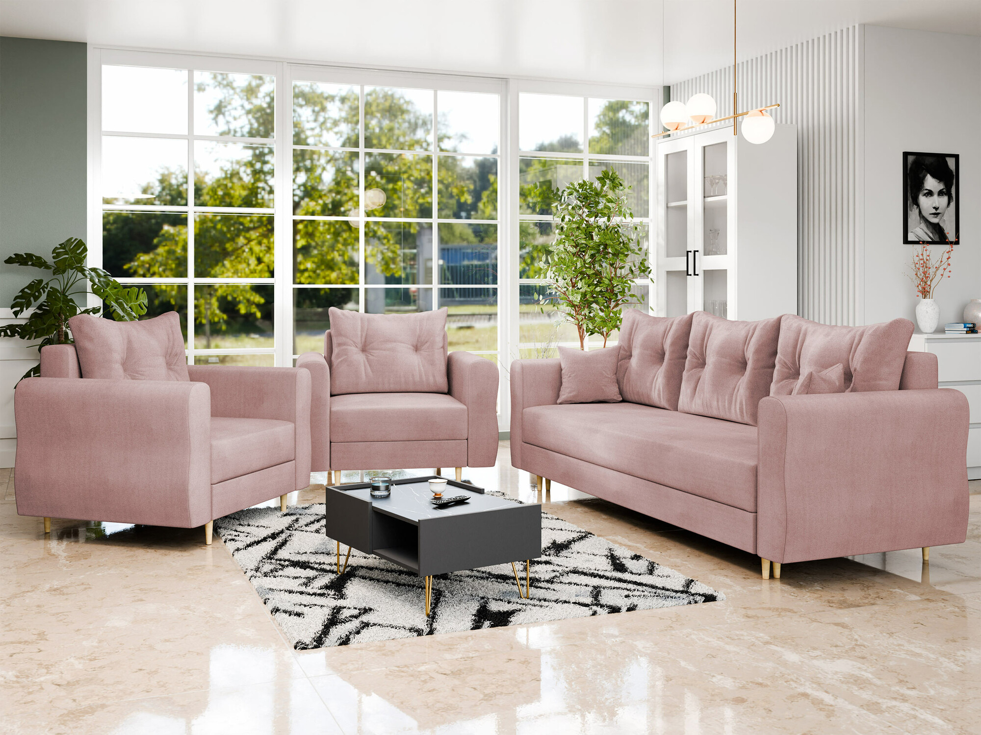 Sofa bed Veldala 101 (Manila 09)