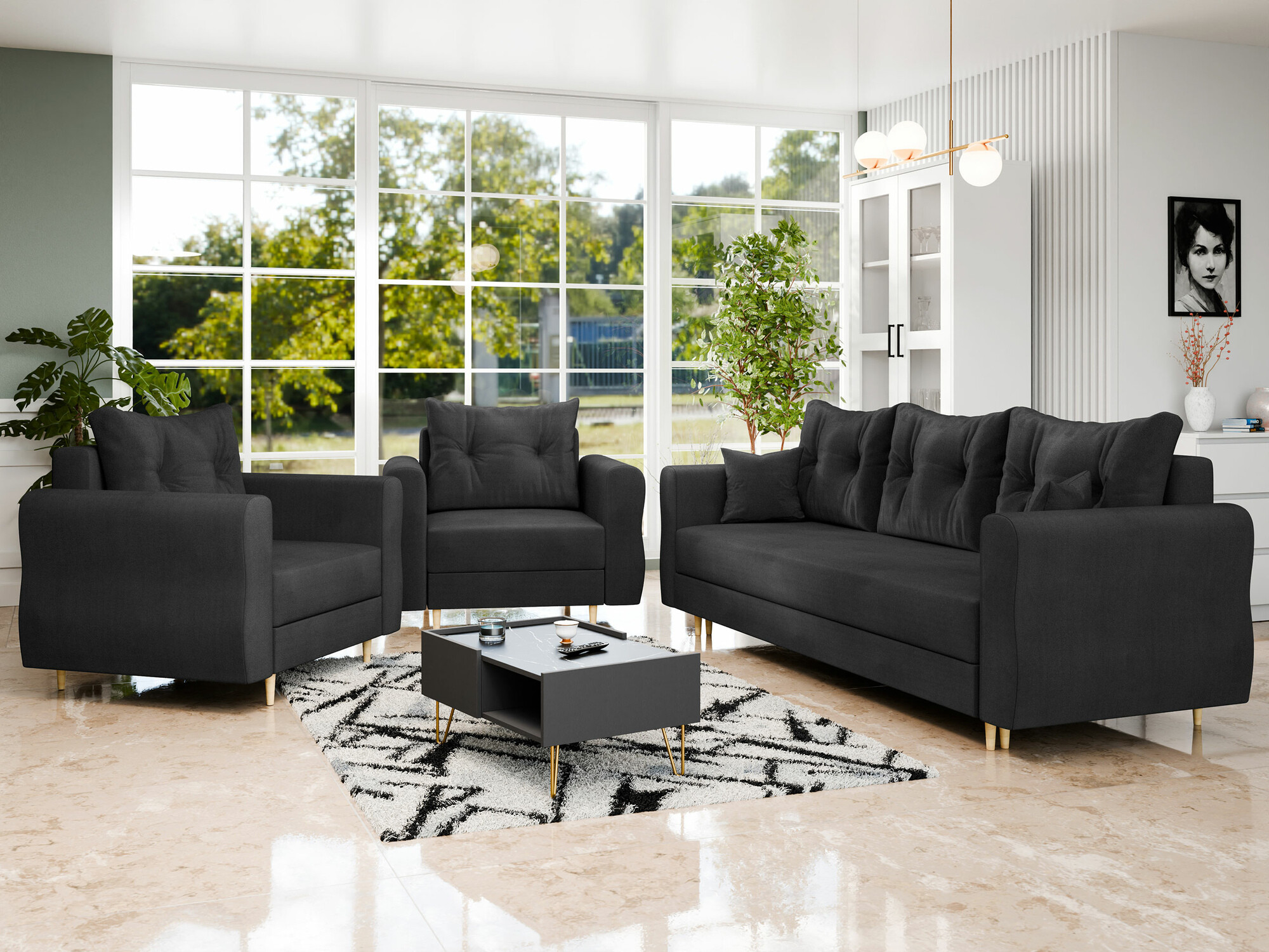 Sofa bed Veldala 101 (Manila 18)