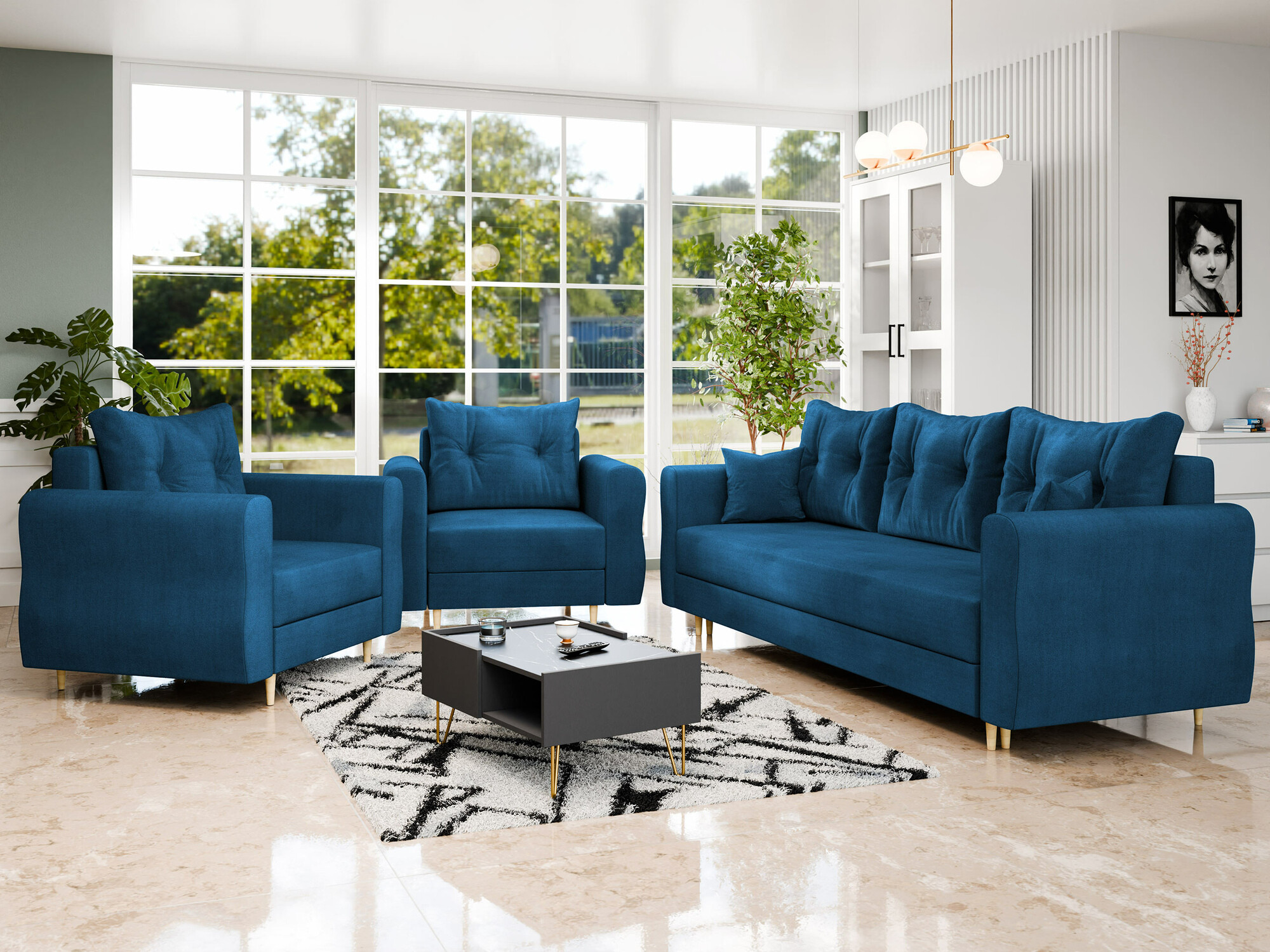 Sofa bed Veldala 101 (Manila 26)