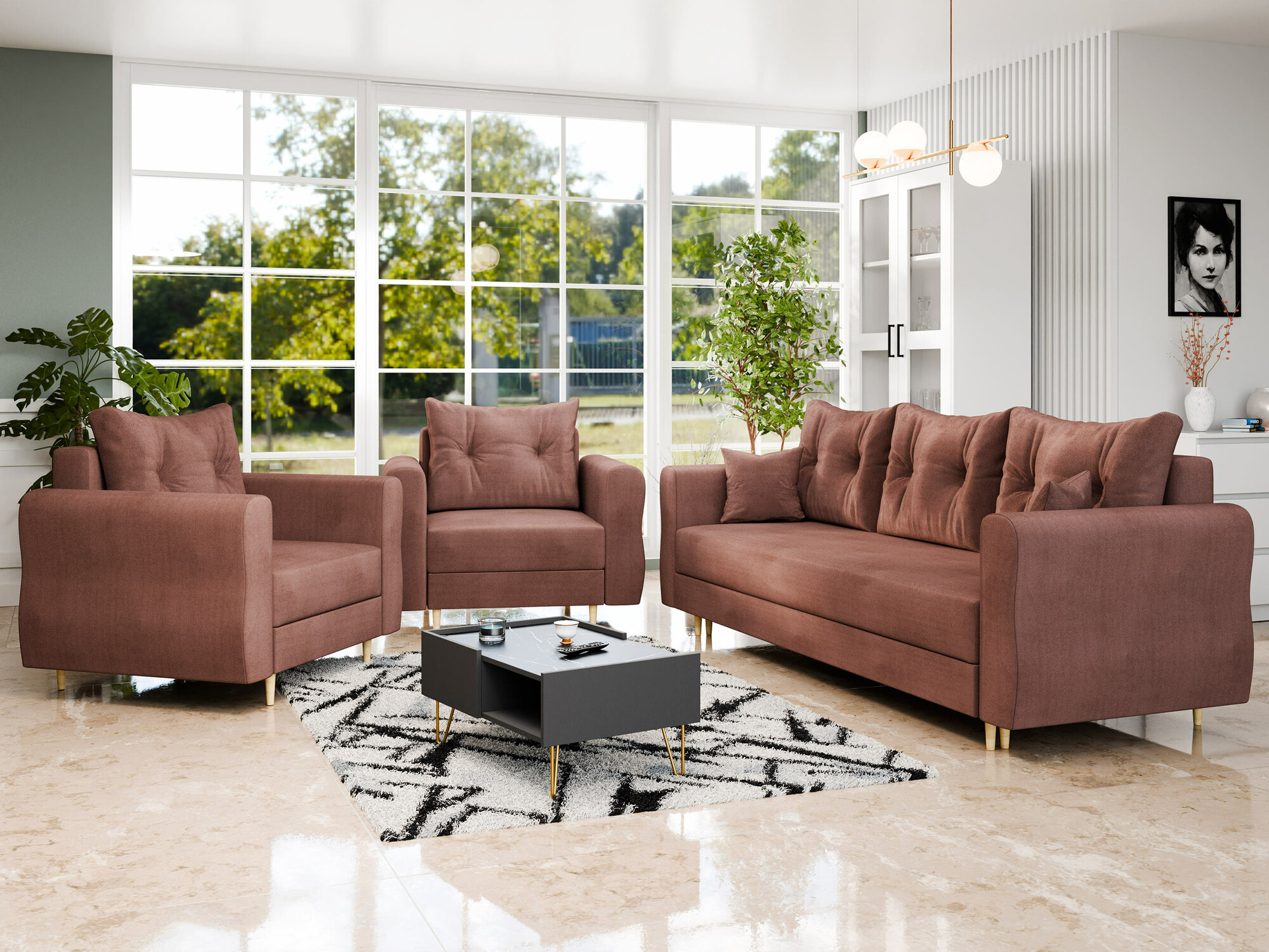 Sofa bed Veldala 101 (Manila 29)