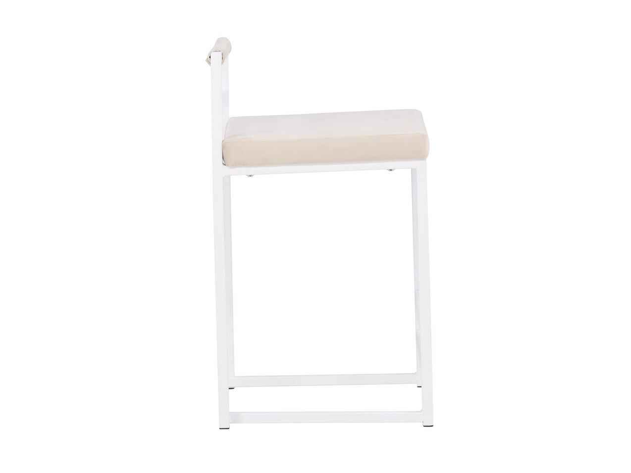 Counter stool Dallas 4519 (White + Beige)