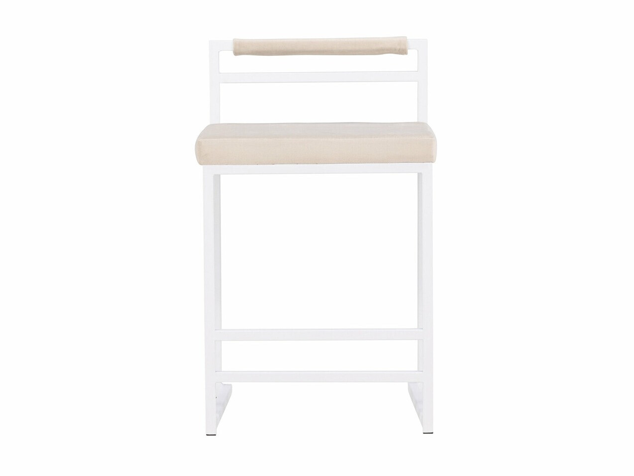 Counter stool Dallas 4519 (White + Beige)