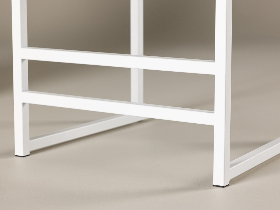 Counter stool Dallas 4519 (White + Beige)