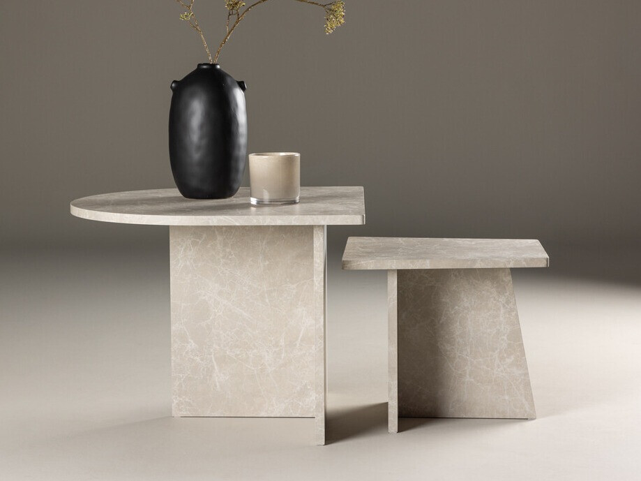 Nest of coffee tables Dallas 4880 (Beige)