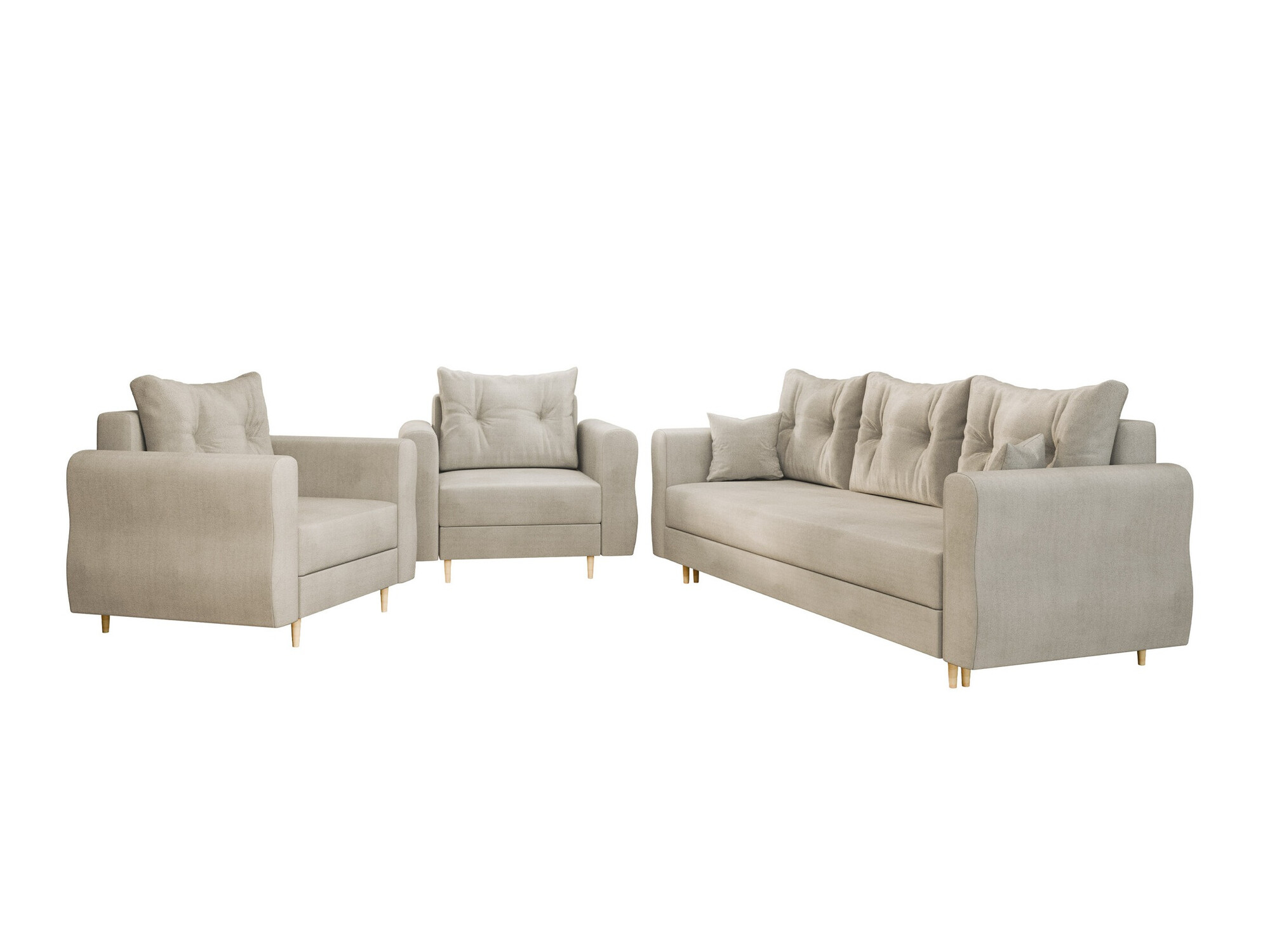 Upholstered furniture set Veldala 106 (Manila 02)