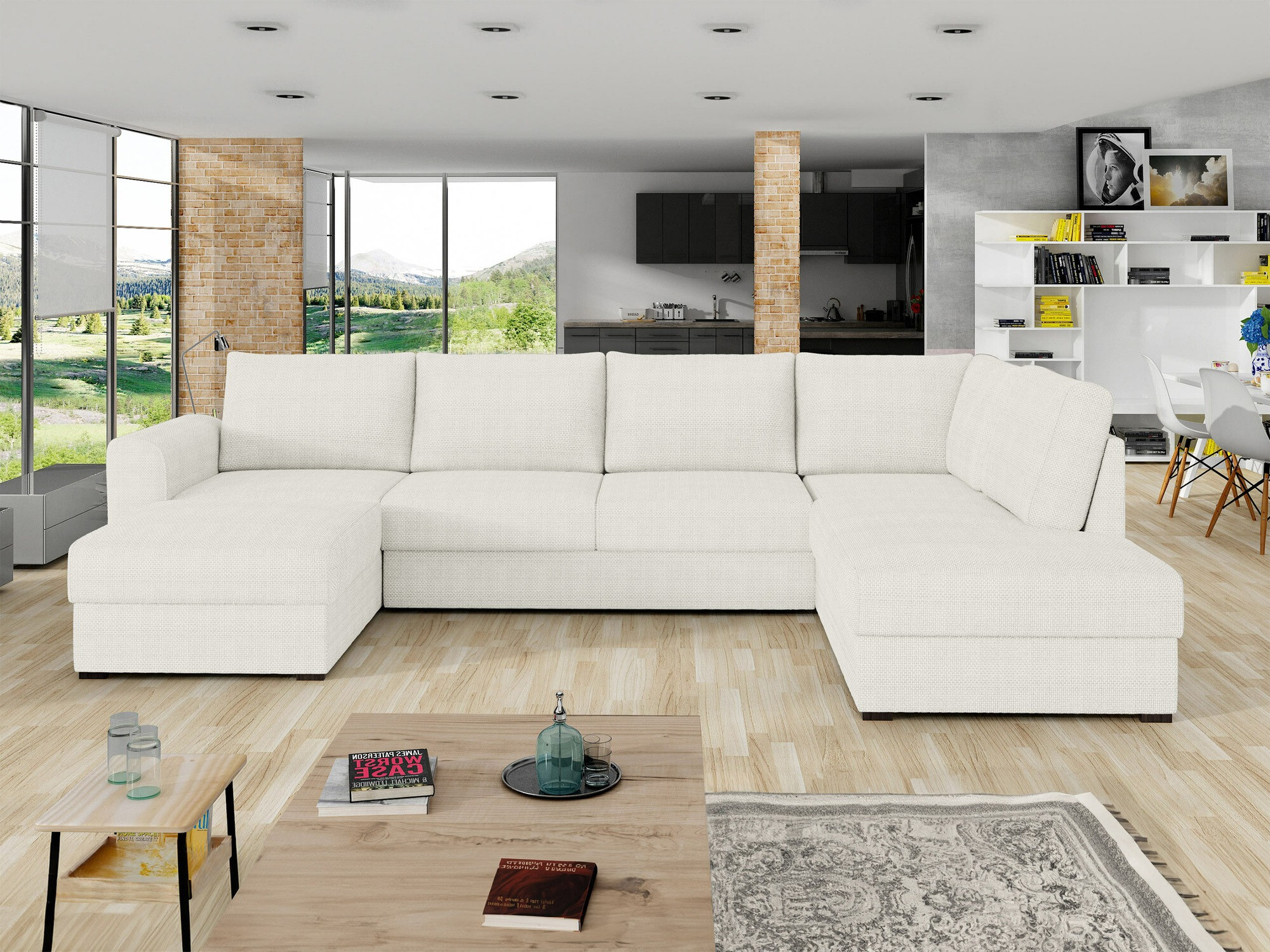 Corner sofa Comfivo Flumen (Flow 06)