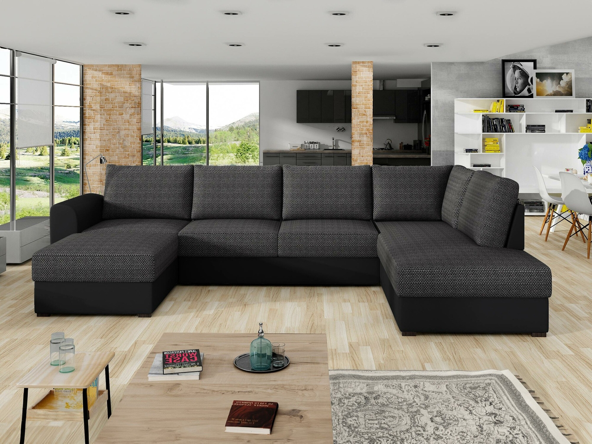 Corner sofa Comfivo Flumen (Soft 011 + Majorka 03)