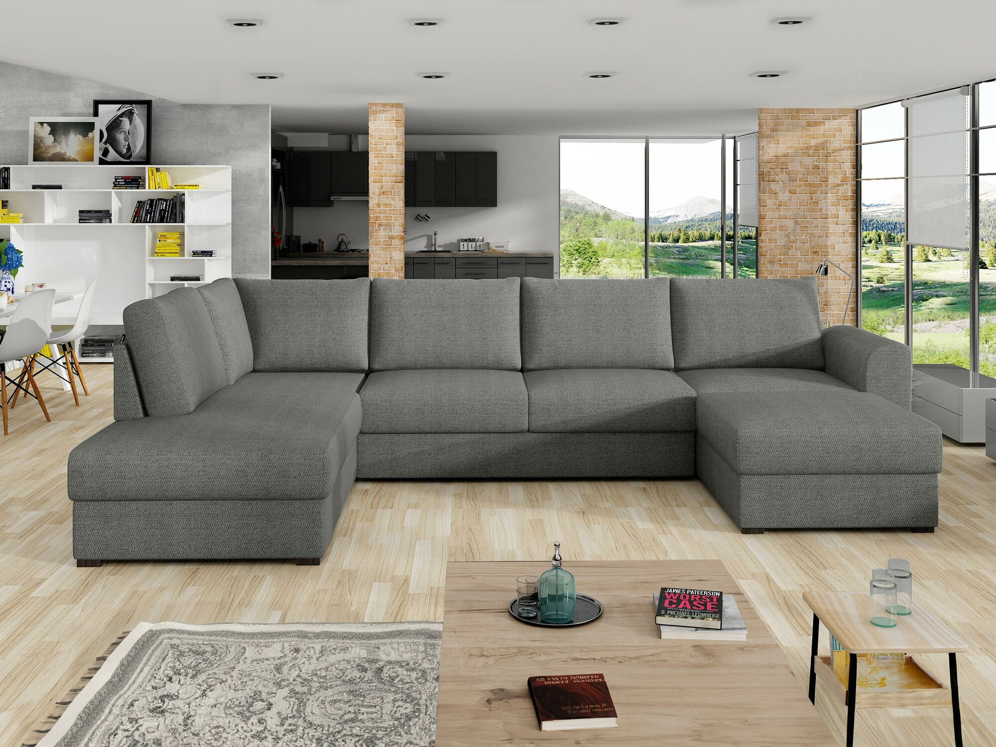 Corner sofa Comfivo Flumen (Twist 21)