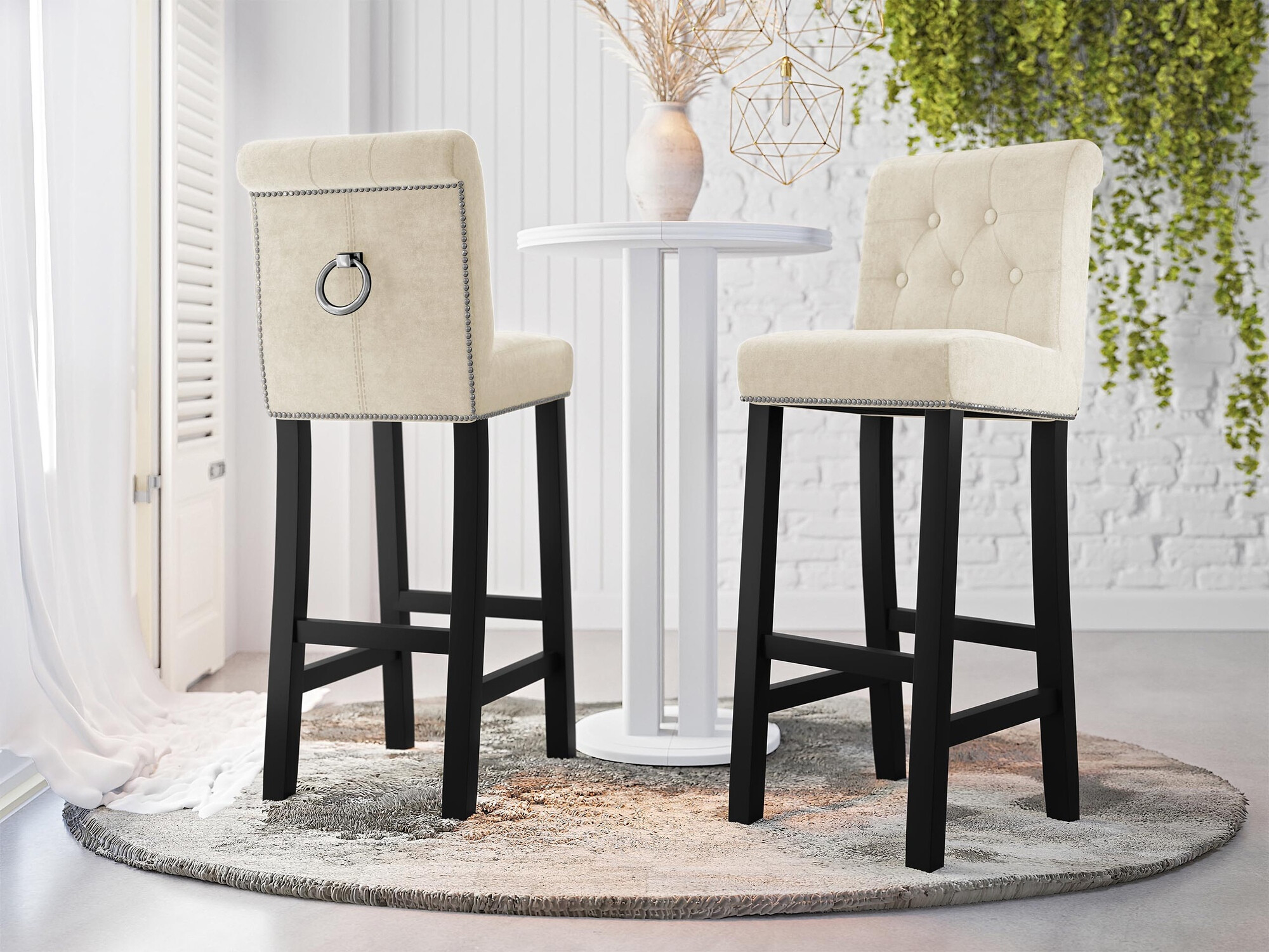 Bar stool Jackson 100 (Magic Velvet 2250)