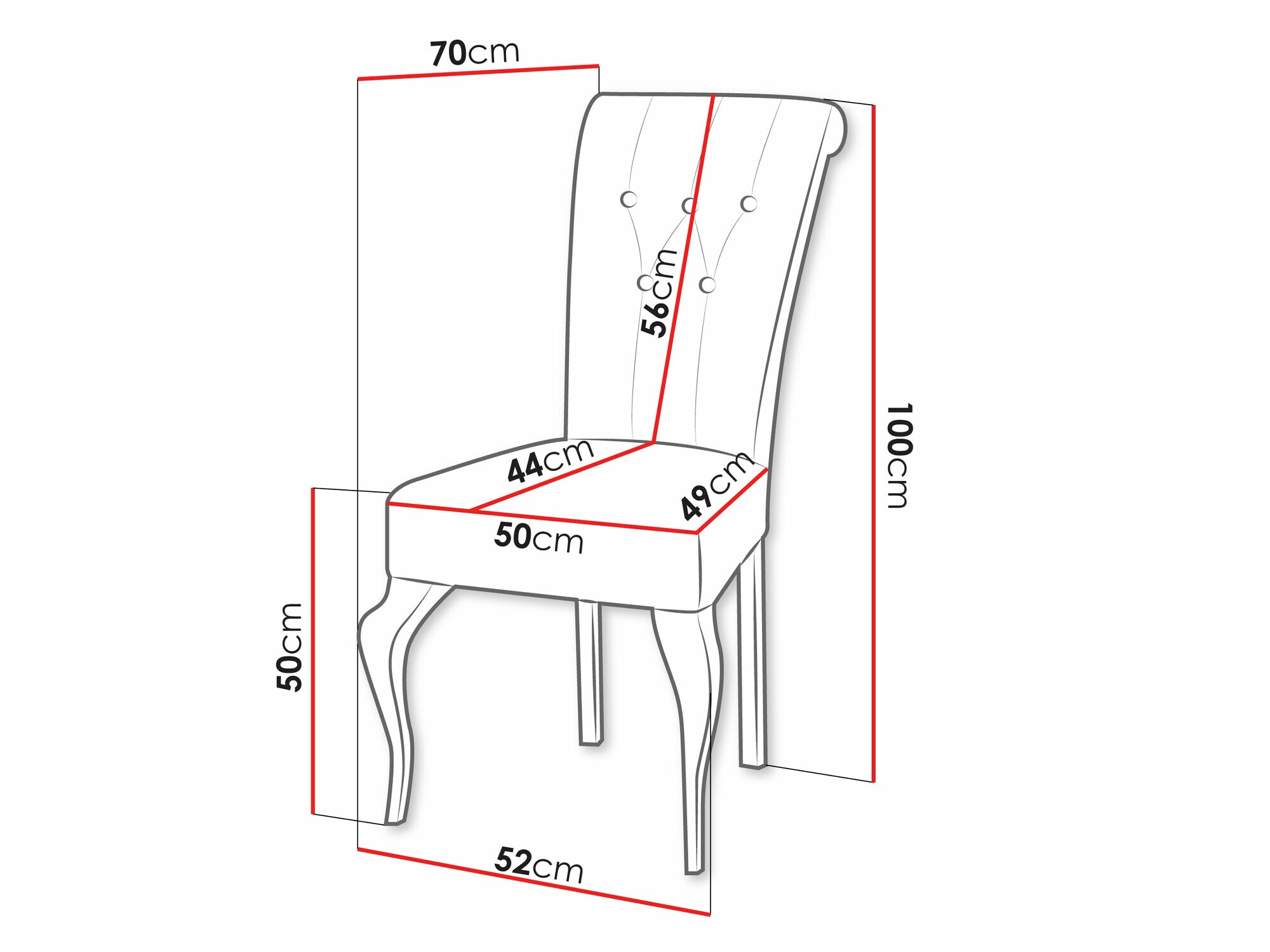 Chair Comfivo Gallina (Magic Velvet 2209)