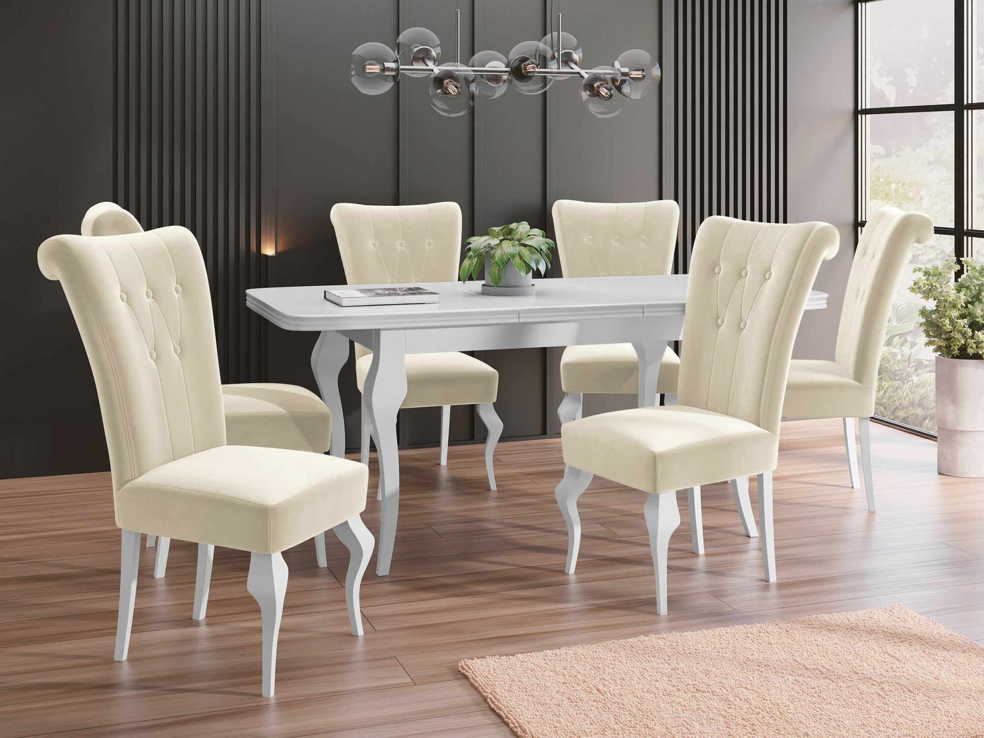 Dining set Comfivo Gallina II (Magic Velvet 2250)