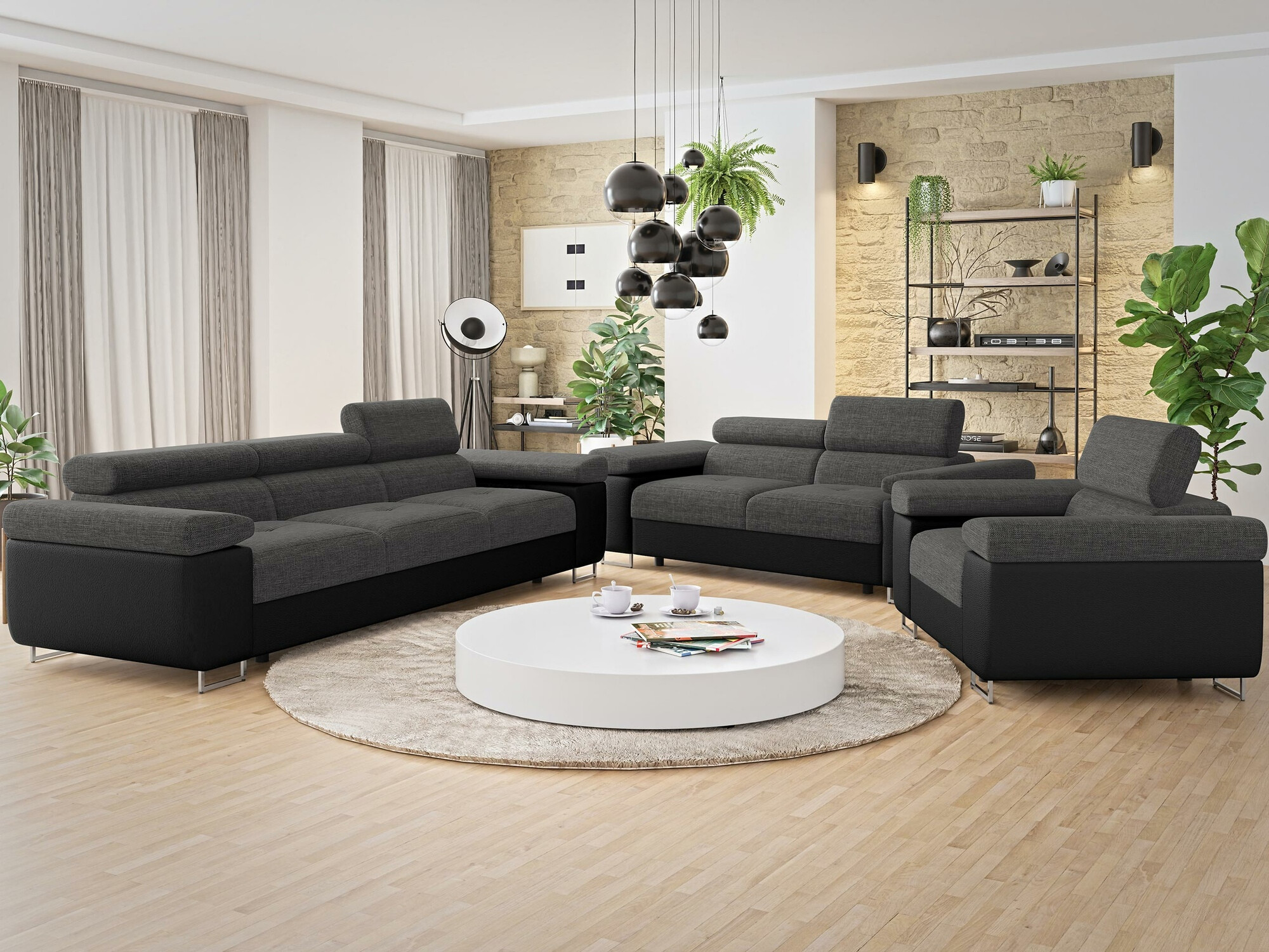 Sofa Comfivo Vinetum II (Soft 011 + Lux 06)
