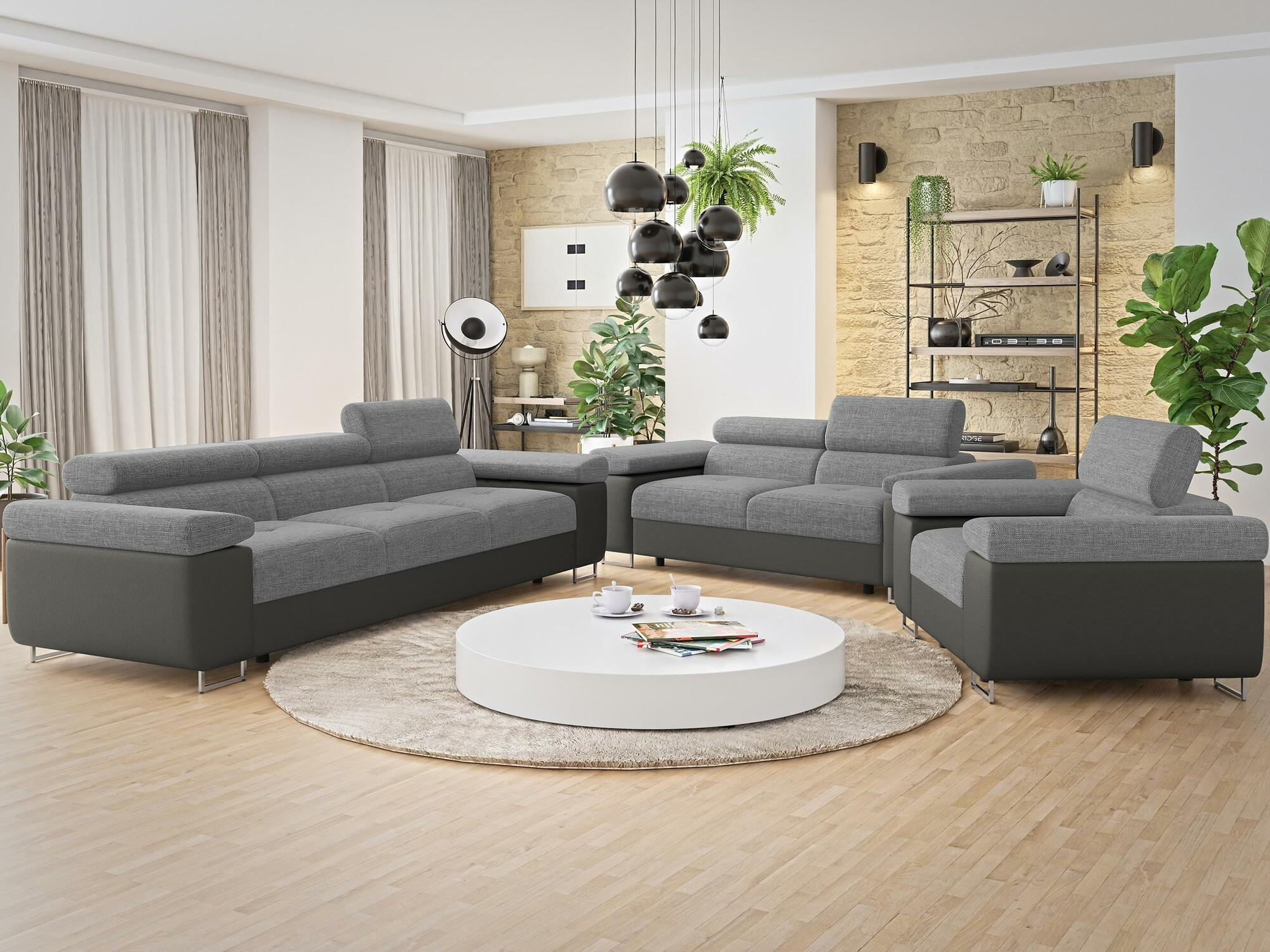 Sofa Comfivo Vinetum II (Soft 029 + Lux 05)