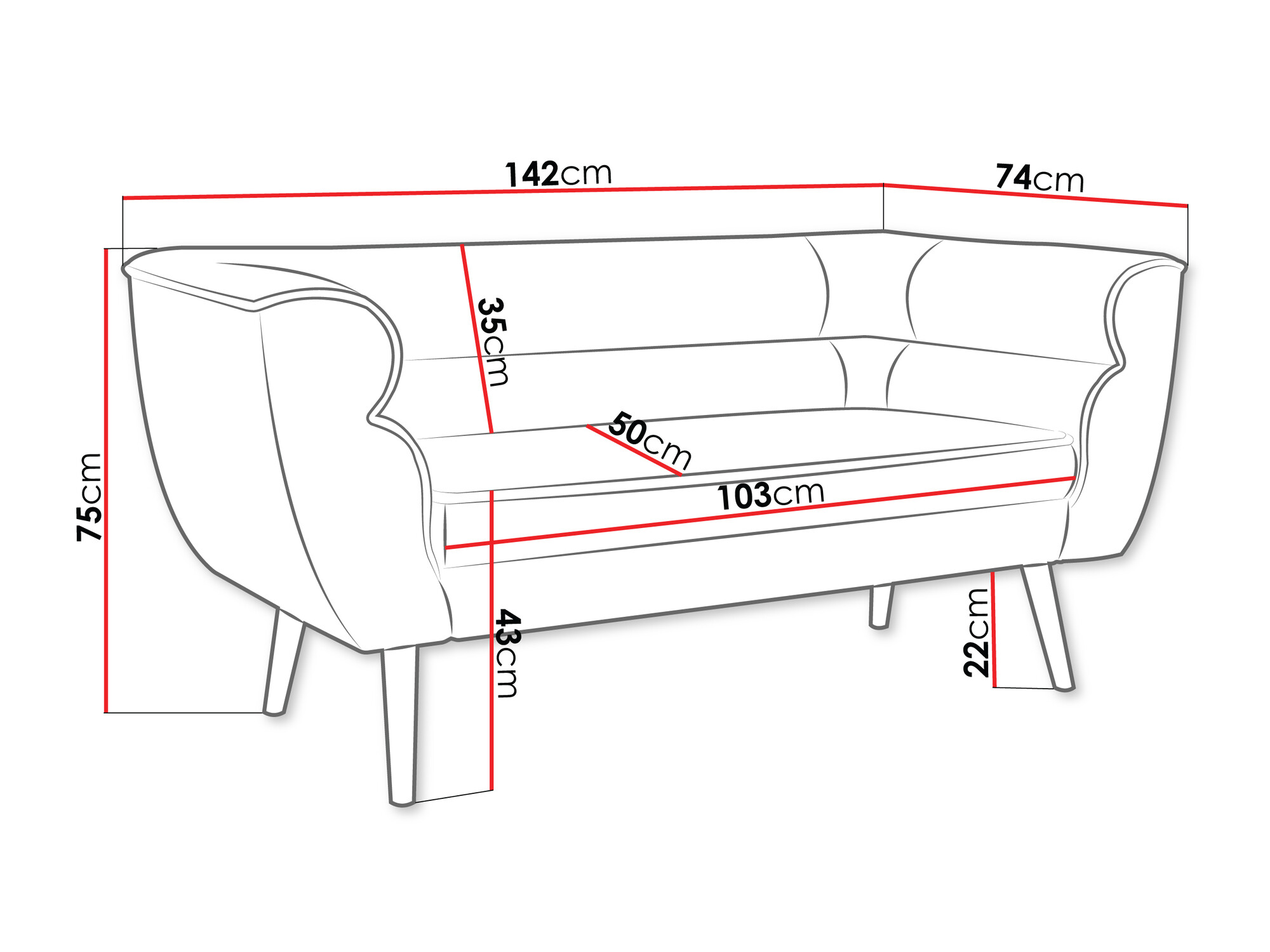 Sofa Glenview 101 (Paros 05)