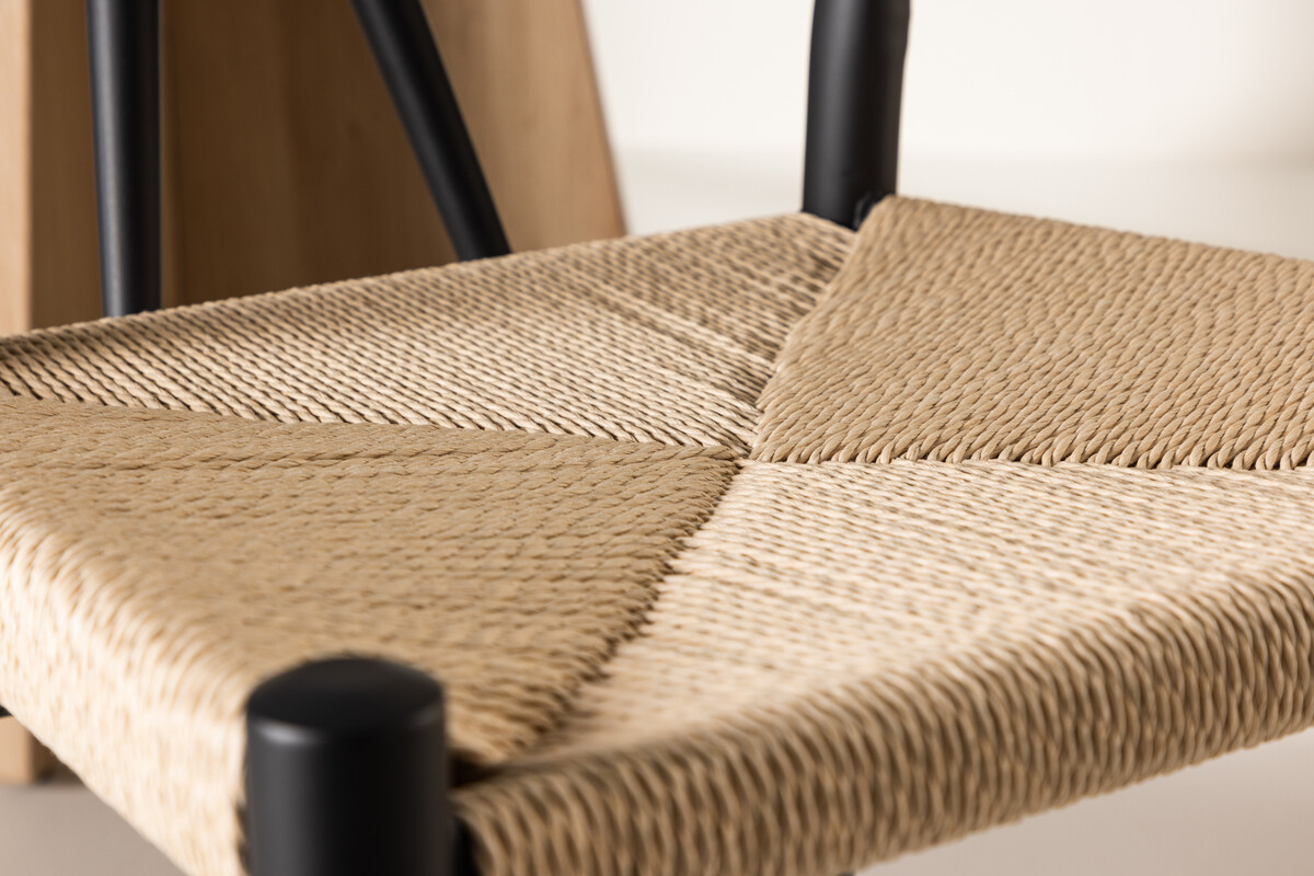 Chair Dallas 4525 (Black + Beige)