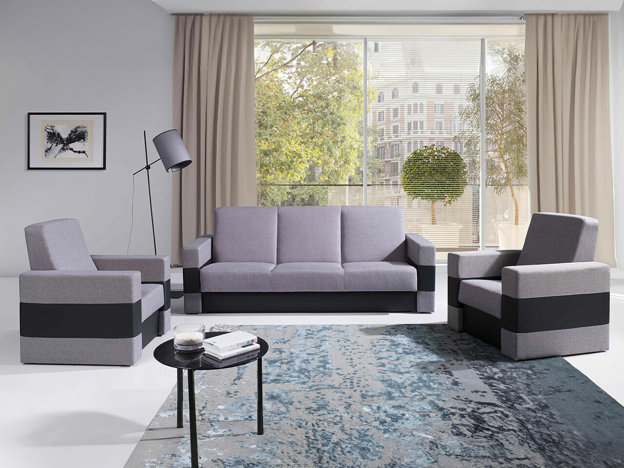 Upholstered furniture set Providence 171 (Soft 011 + Lux 05)