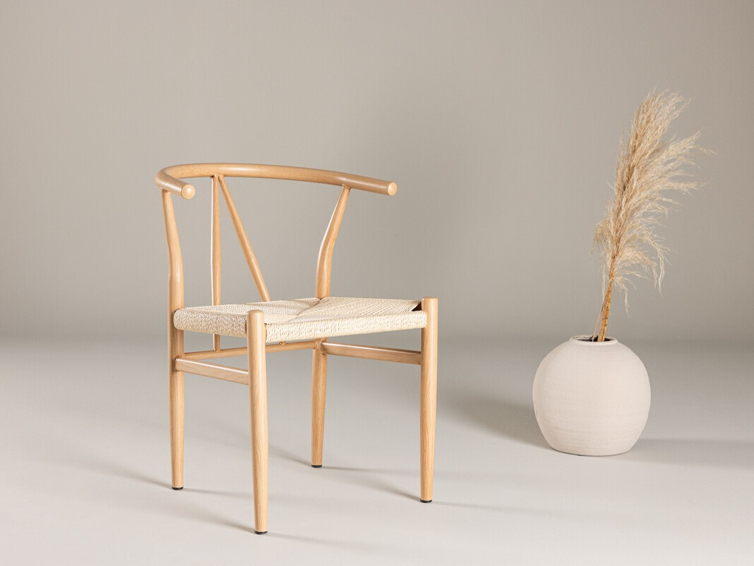 Chair Dallas 4525 (Beige + Light brown)