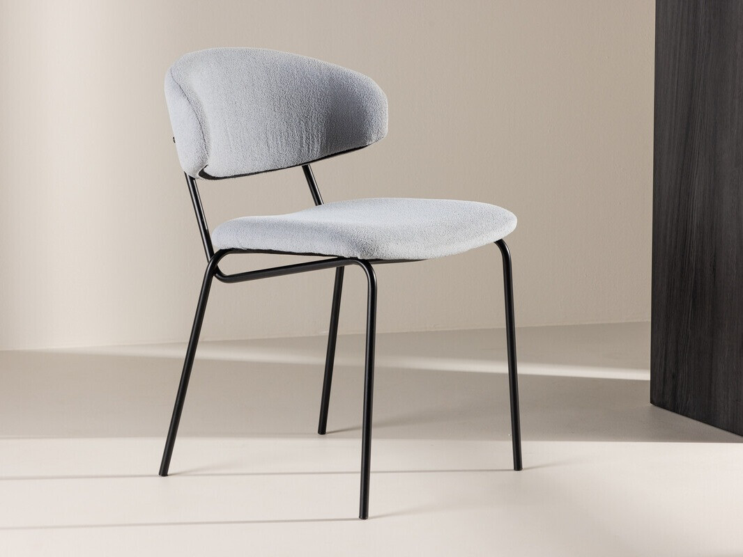 Chair Dallas 4533 (Light blue + Black)