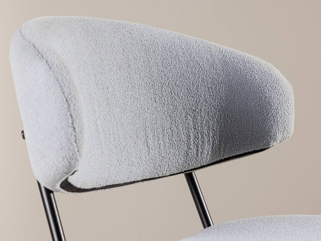 Chair Dallas 4533 (Light blue + Black)