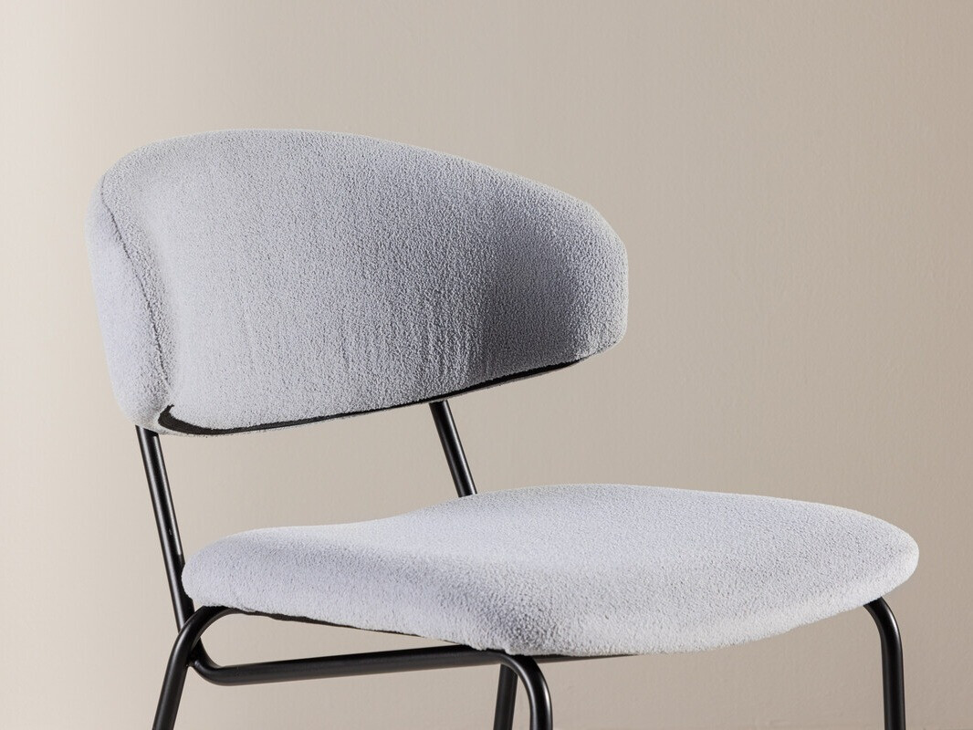 Chair Dallas 4533 (Light blue + Black)