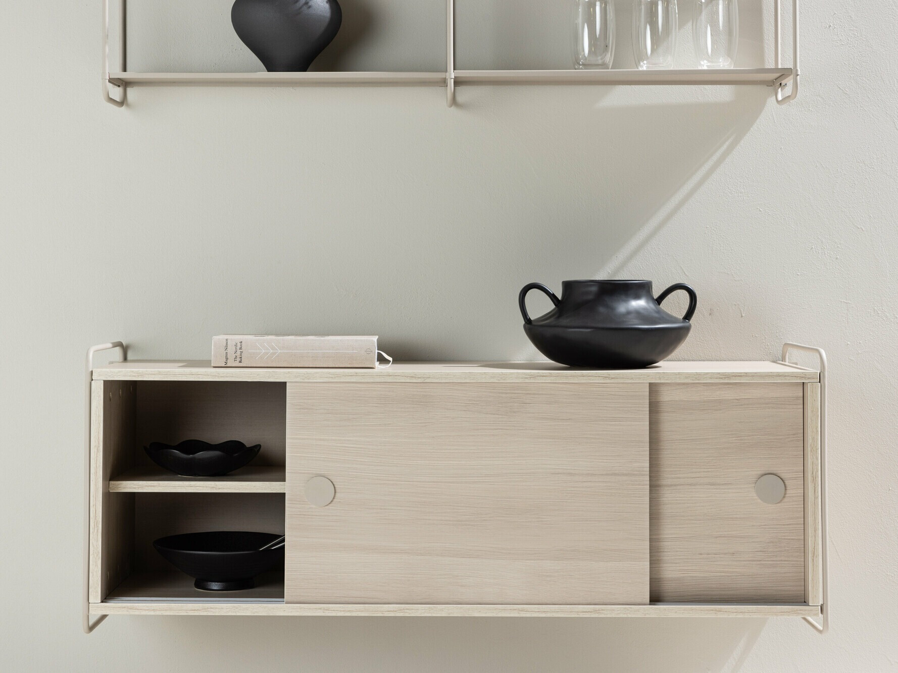 Wall cabinet Dallas 4530 (Light brown)