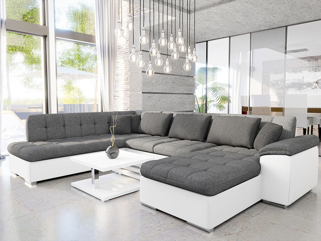 Corner sofa Comfivo Gemma III (Soft 017 + Lux 05 + Lux 06)