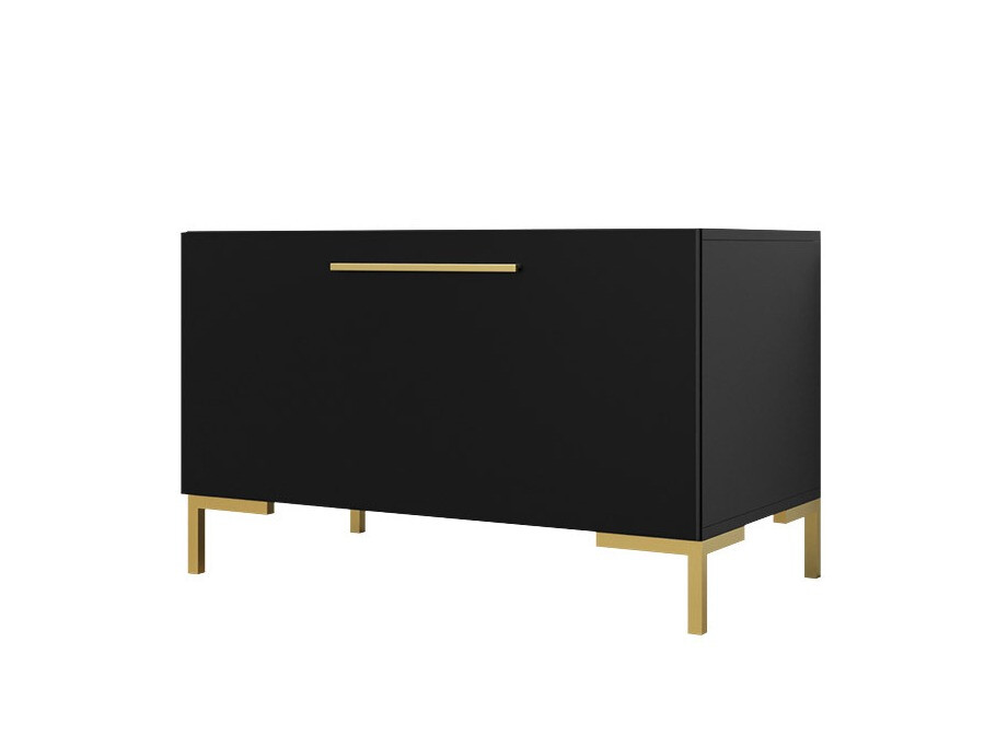 Shoe cabinet Nomal (Black + Golden)