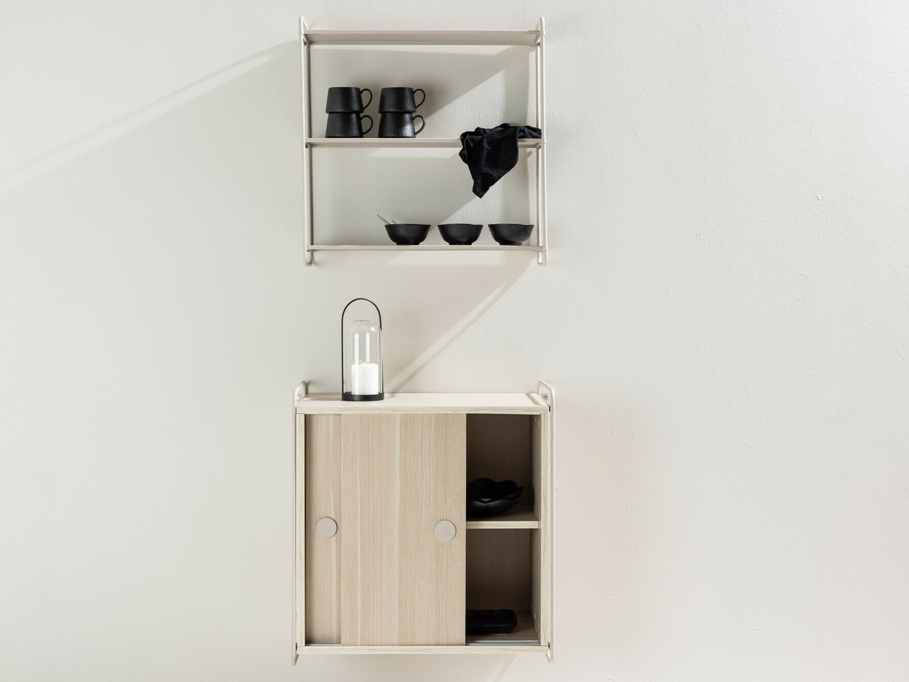 Wall cabinet Dallas 4529 (Light brown)