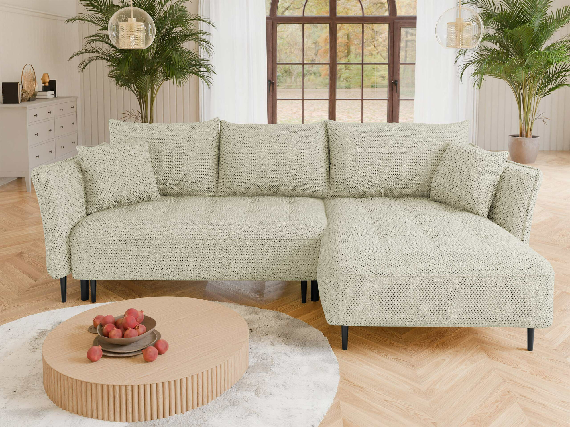 Corner sofa TrendyNest Cervon (Onega 02)