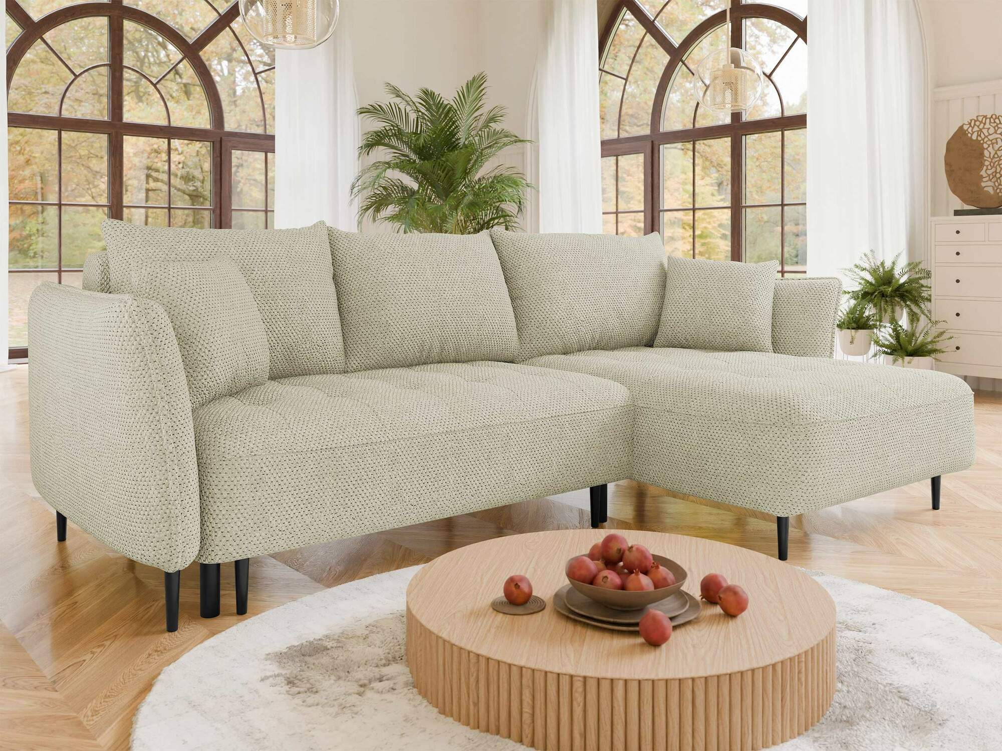 Corner sofa TrendyNest Cervon (Onega 02)
