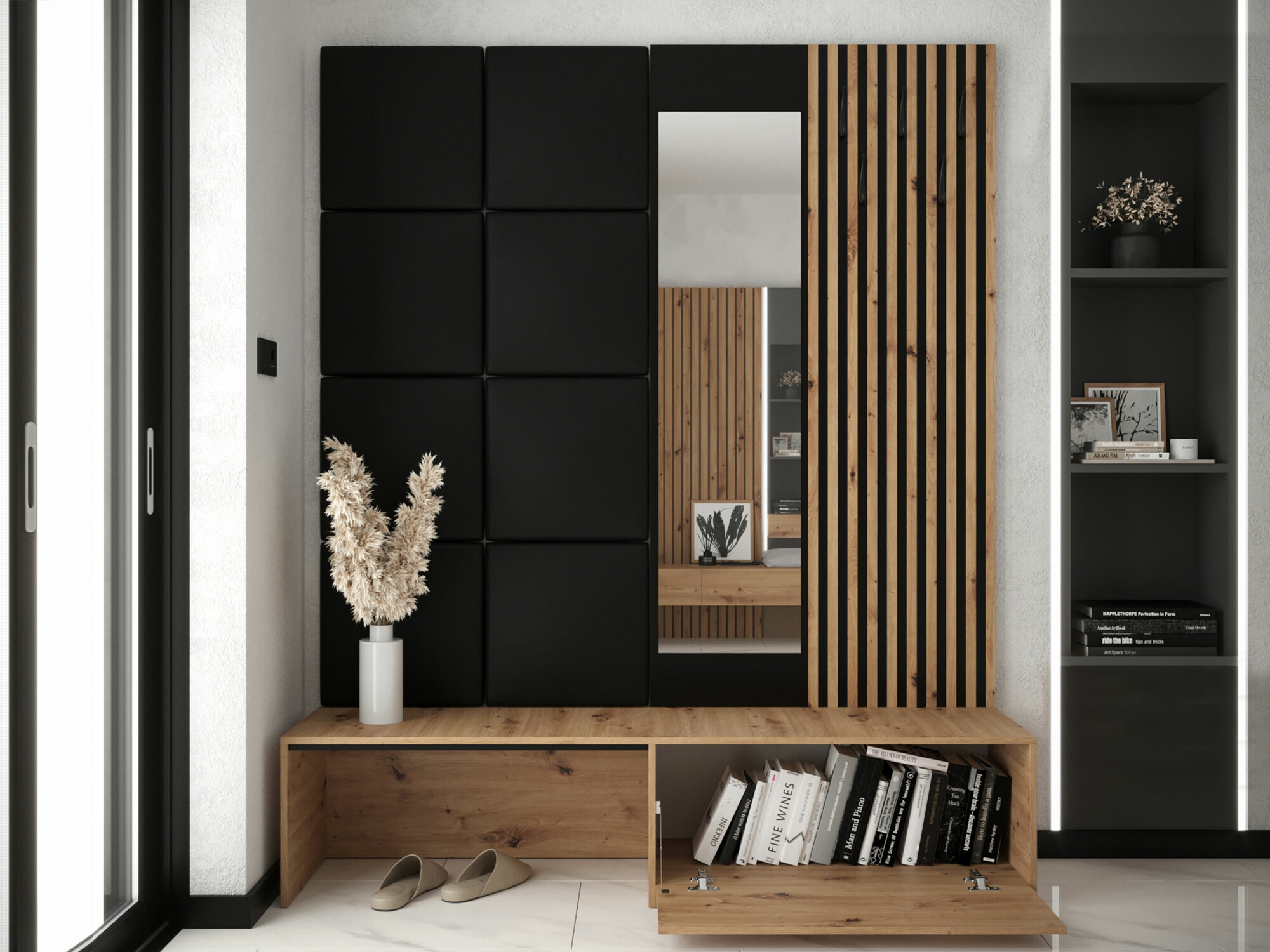 Hallway set Fabor (Artisan oak + Soft 011)