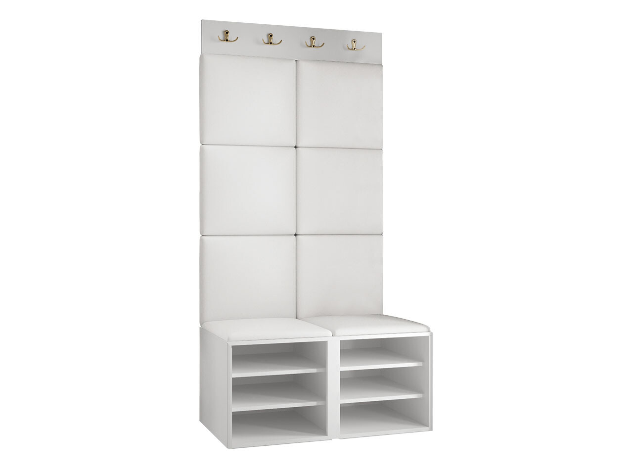 Hallway set Hartford 383 (Eco-leather Soft 017)
