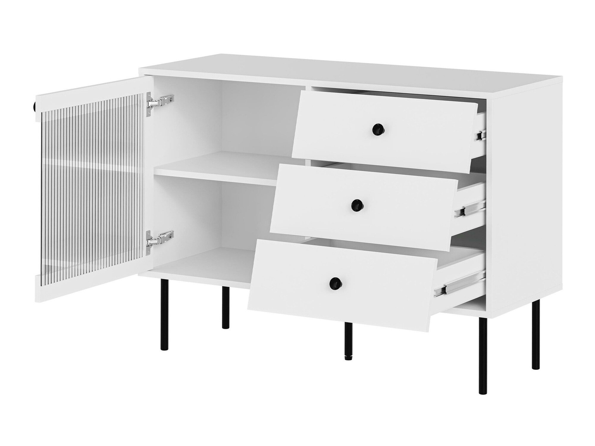 Living room set Feletri 108 (Black)