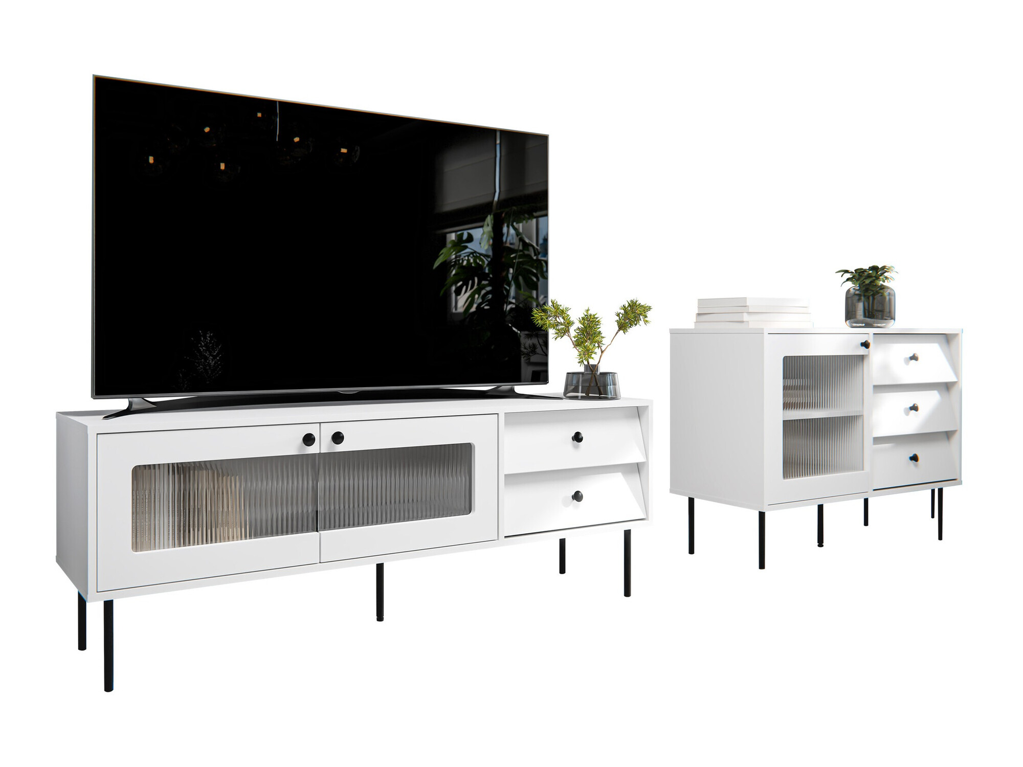Living room set Feletri 108 (White)