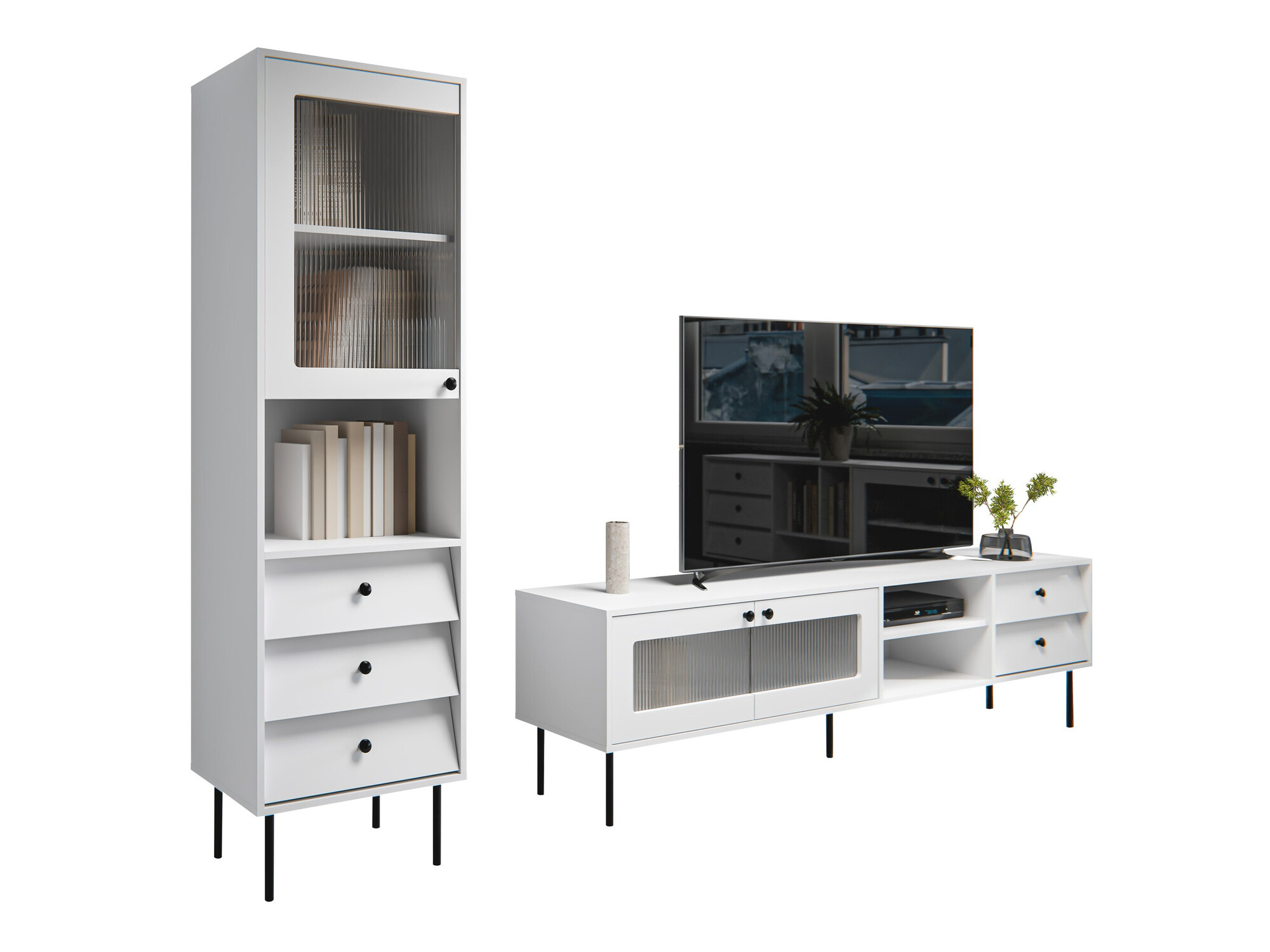 Living room set Feletri 109 (White)
