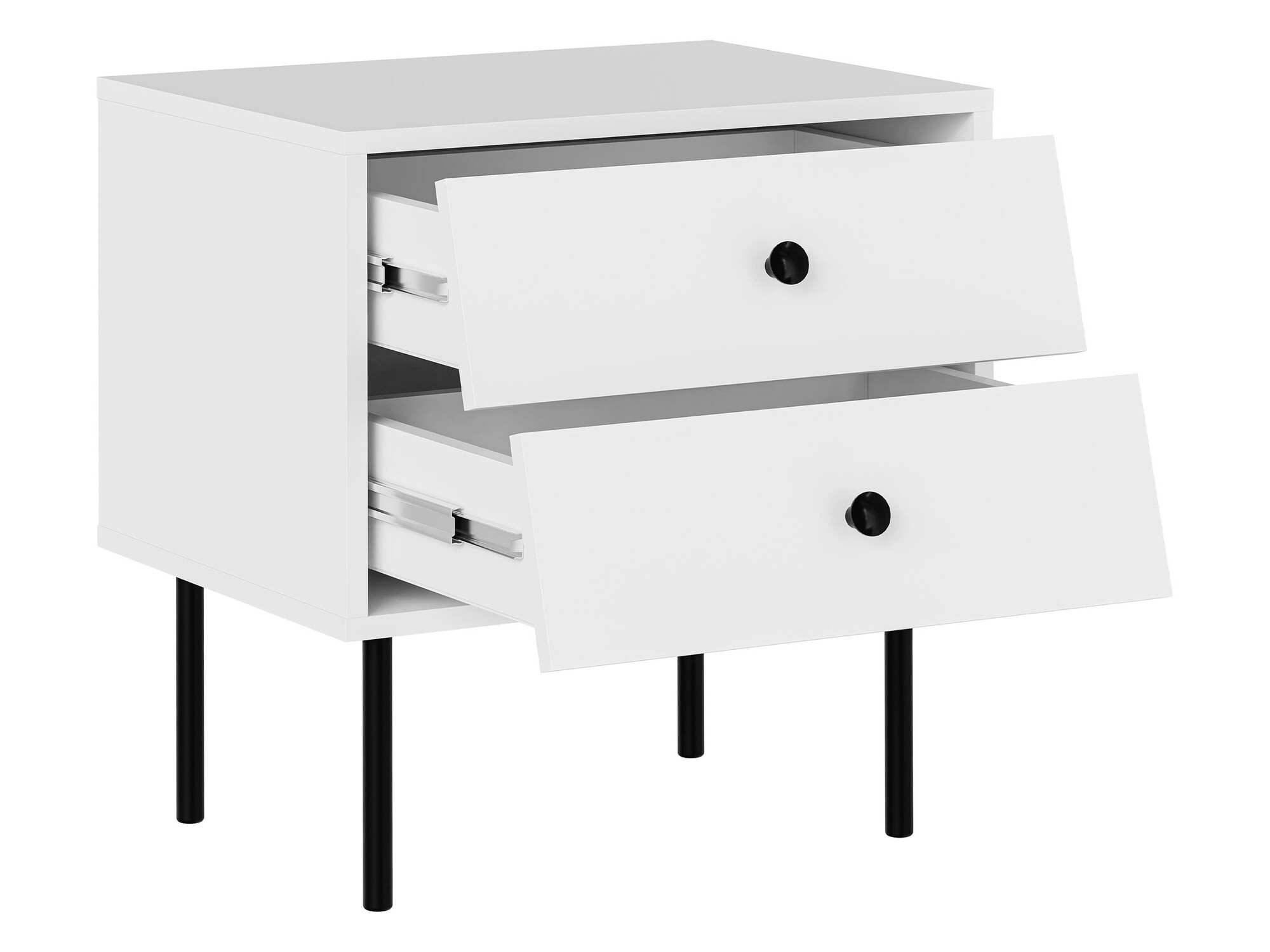 Set of bedside tables Feletri 106 (Black)