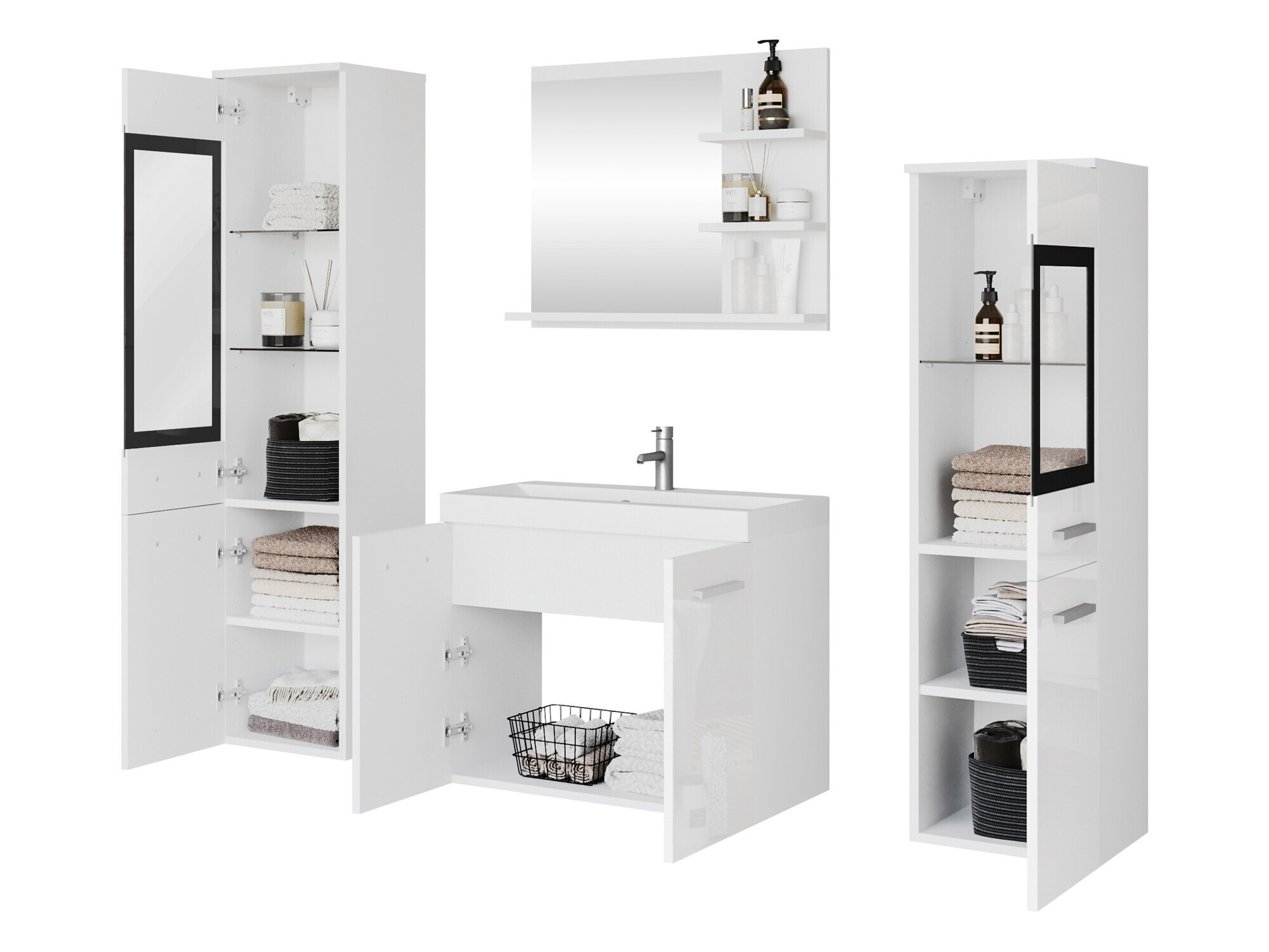 Bathroom set Scientia IV (Artisan oak)