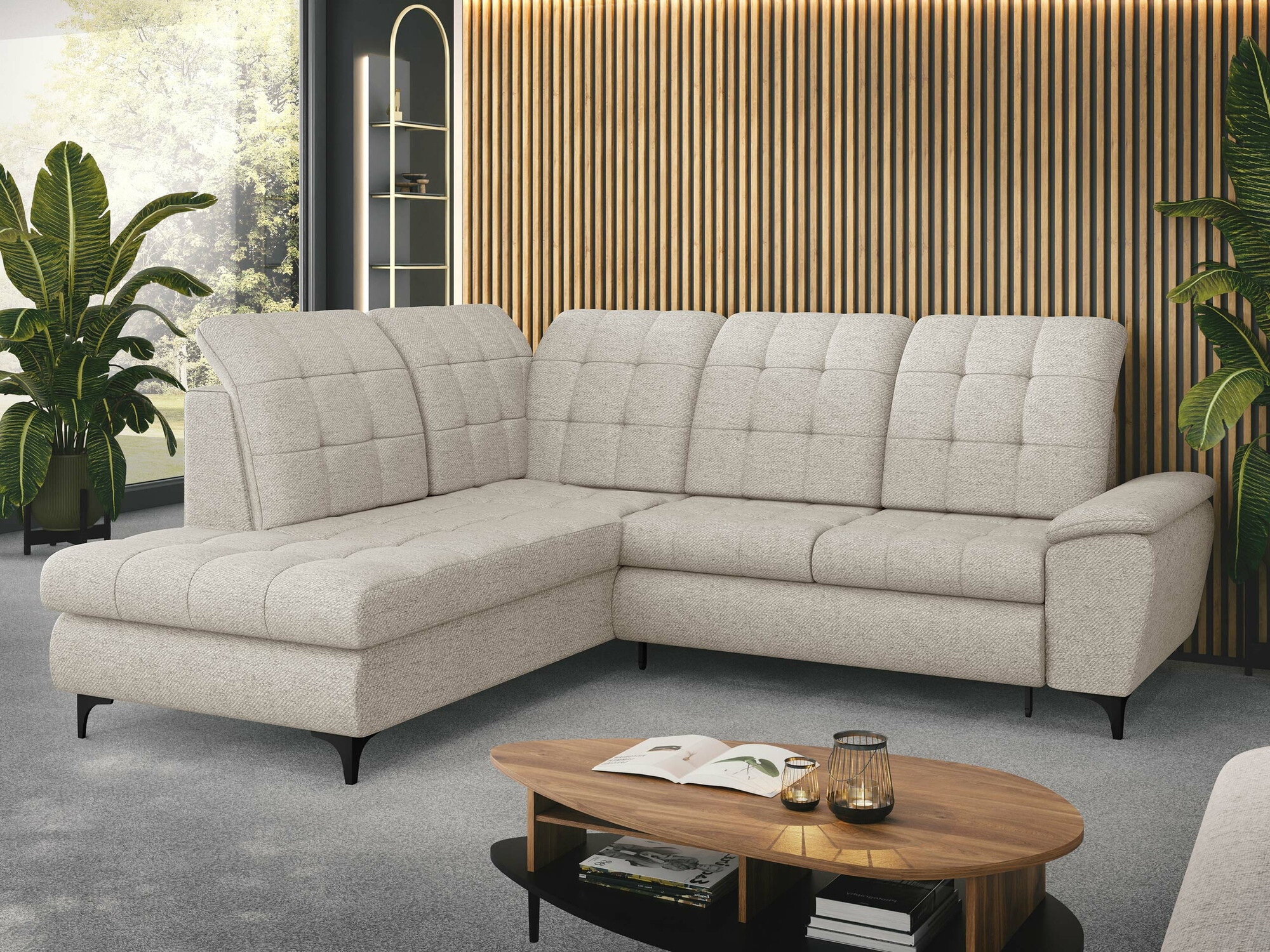 Corner sofa Sanford 101 (Neve 03)