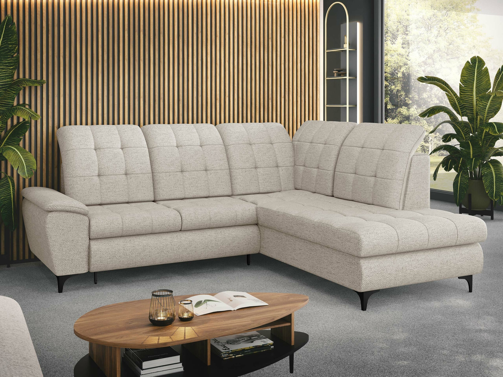 Corner sofa Sanford 101 (Neve 03)