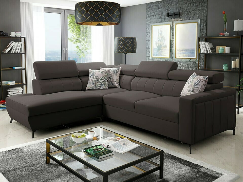 Corner sofa Sarasota 147 (Mono 234 + Botanical 36)