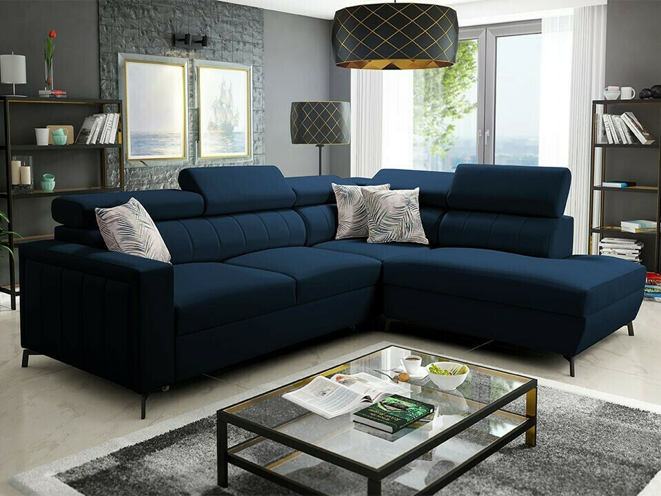 Corner sofa Sarasota 147 (Mono 242 + Botanical 36)