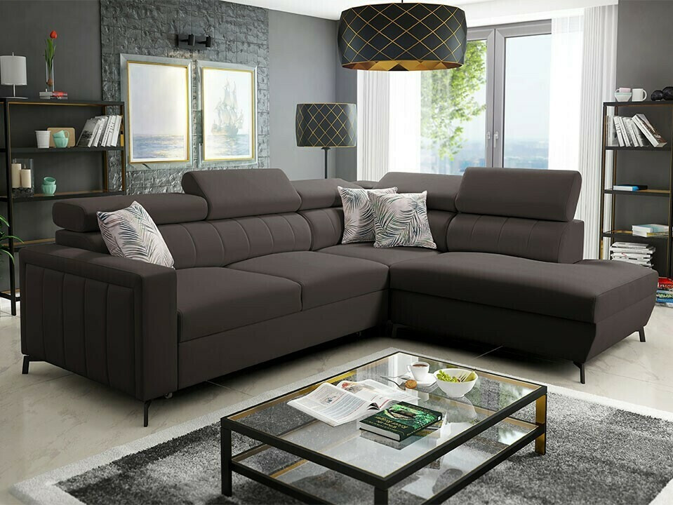Corner sofa Sarasota 148 (Mono 234 + Botanical 36)
