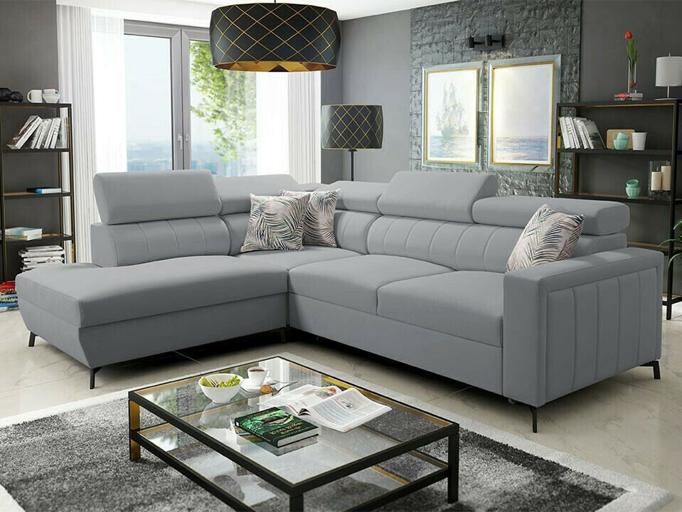 Corner sofa Sarasota 148 (Mono 244 + Botanical 36)