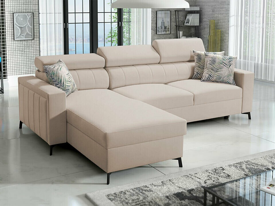 Corner sofa Sarasota 150 (Mono 231 + Botanical 36)