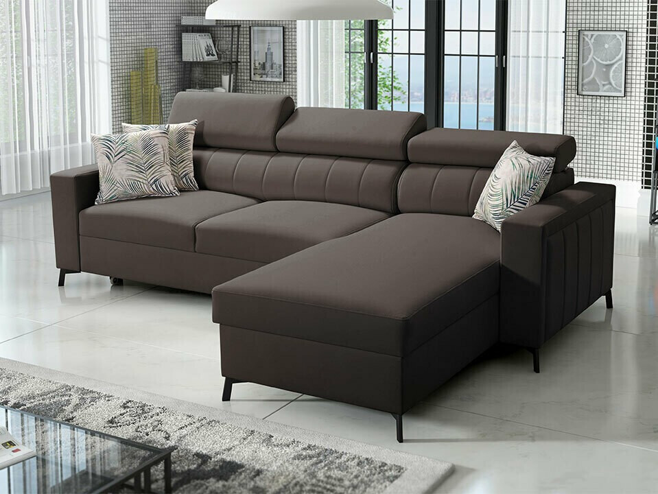 Corner sofa Sarasota 150 (Mono 234 + Botanical 36)