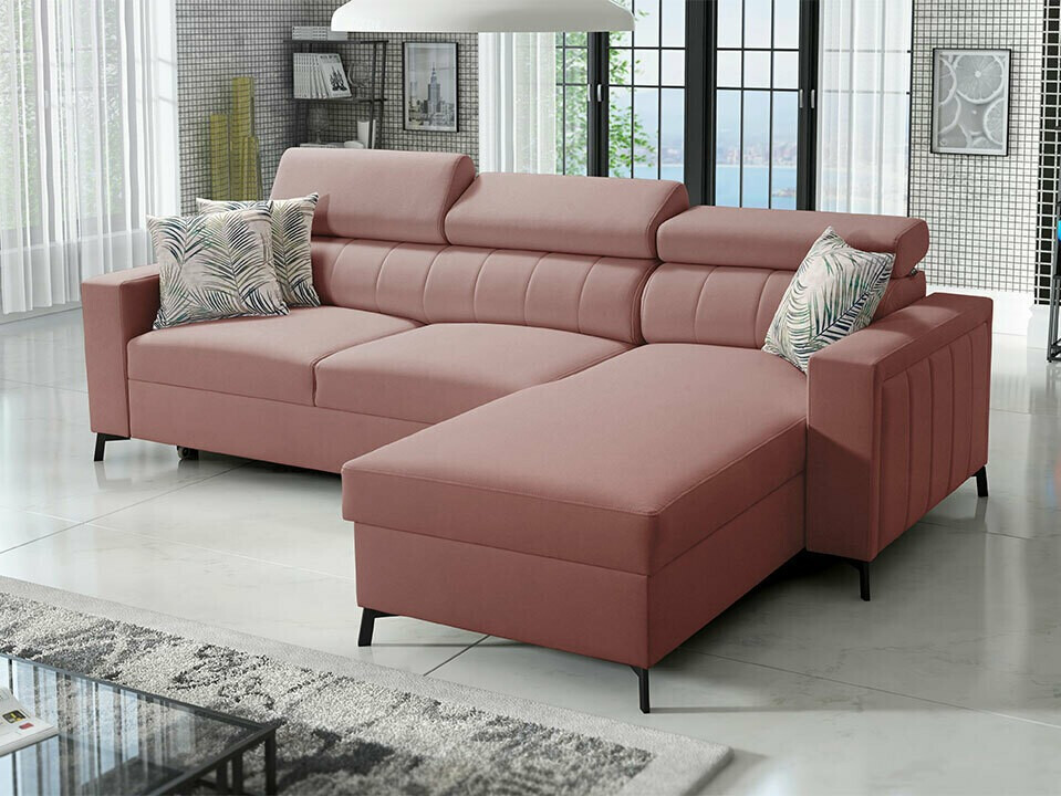 Corner sofa Sarasota 151 (Mono 235 + Botanical 36)