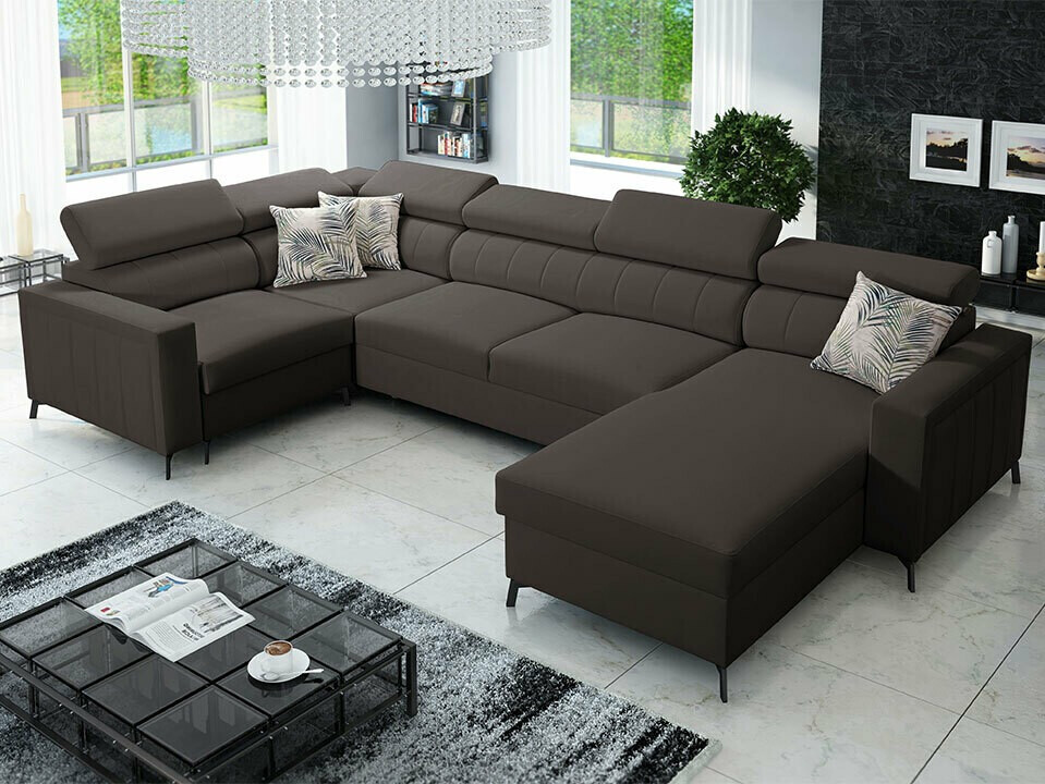 Corner sofa Sarasota 153 (Mono 234 + Botanical 36)